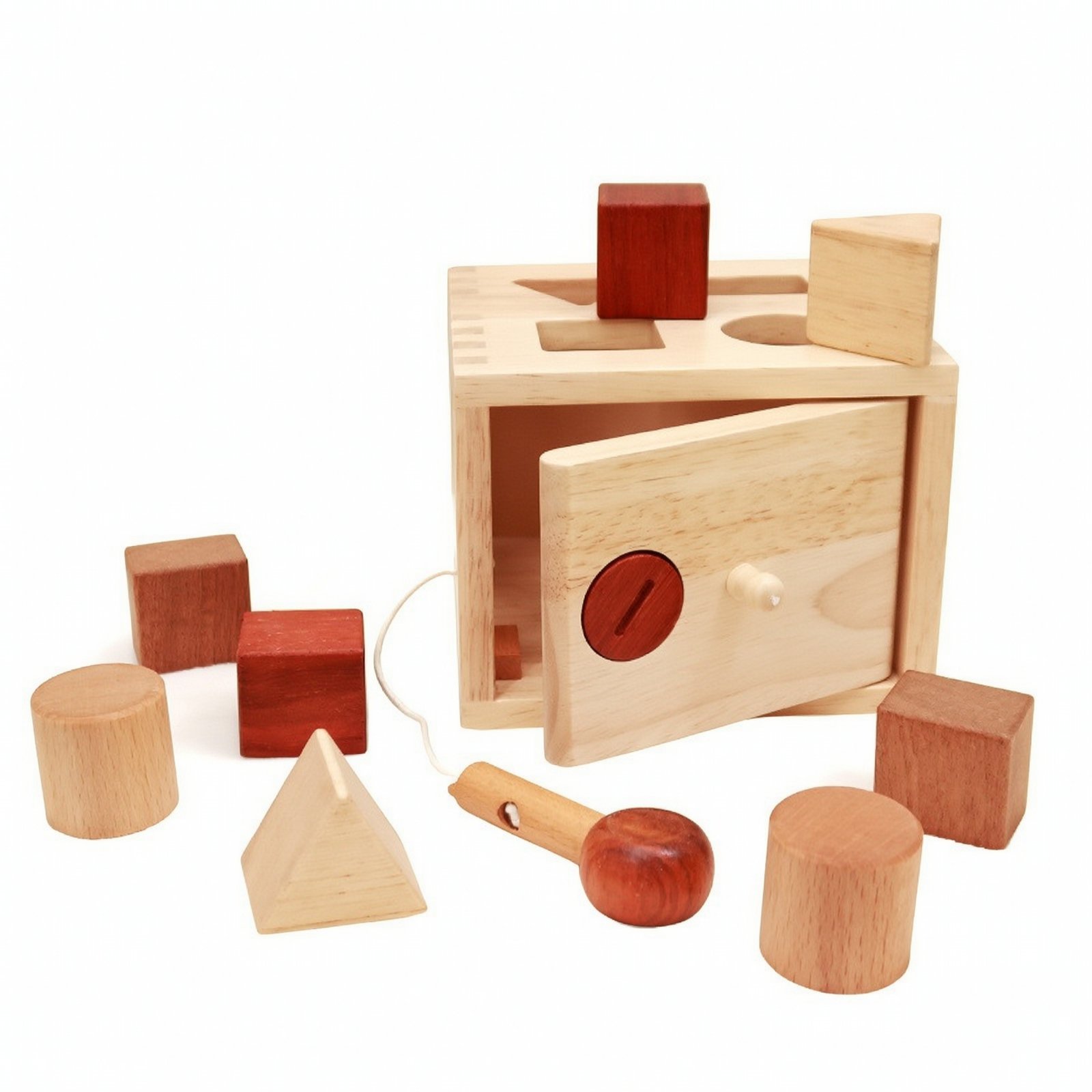Wooden Shape Sorter Box