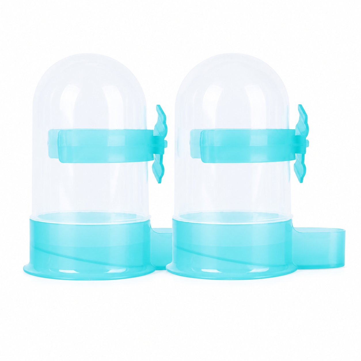 Ceramic Poultry Feeder Waterer Set