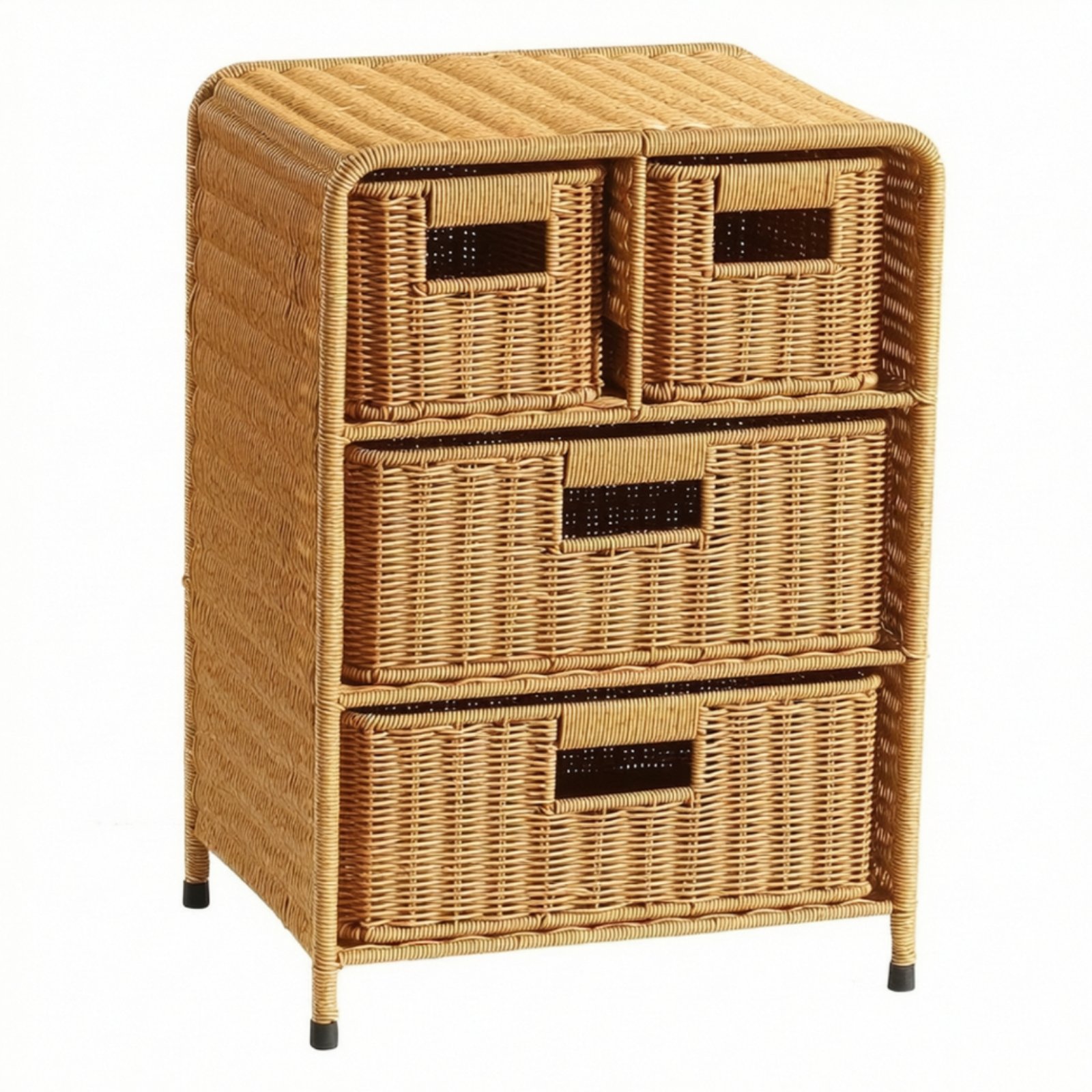 Woven Bedside Cabinet