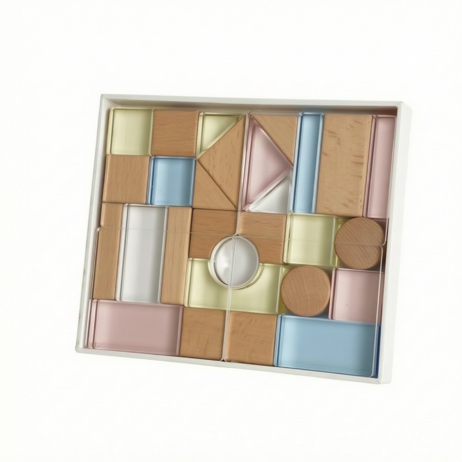 Stacking Cubes Acrylic with Tray