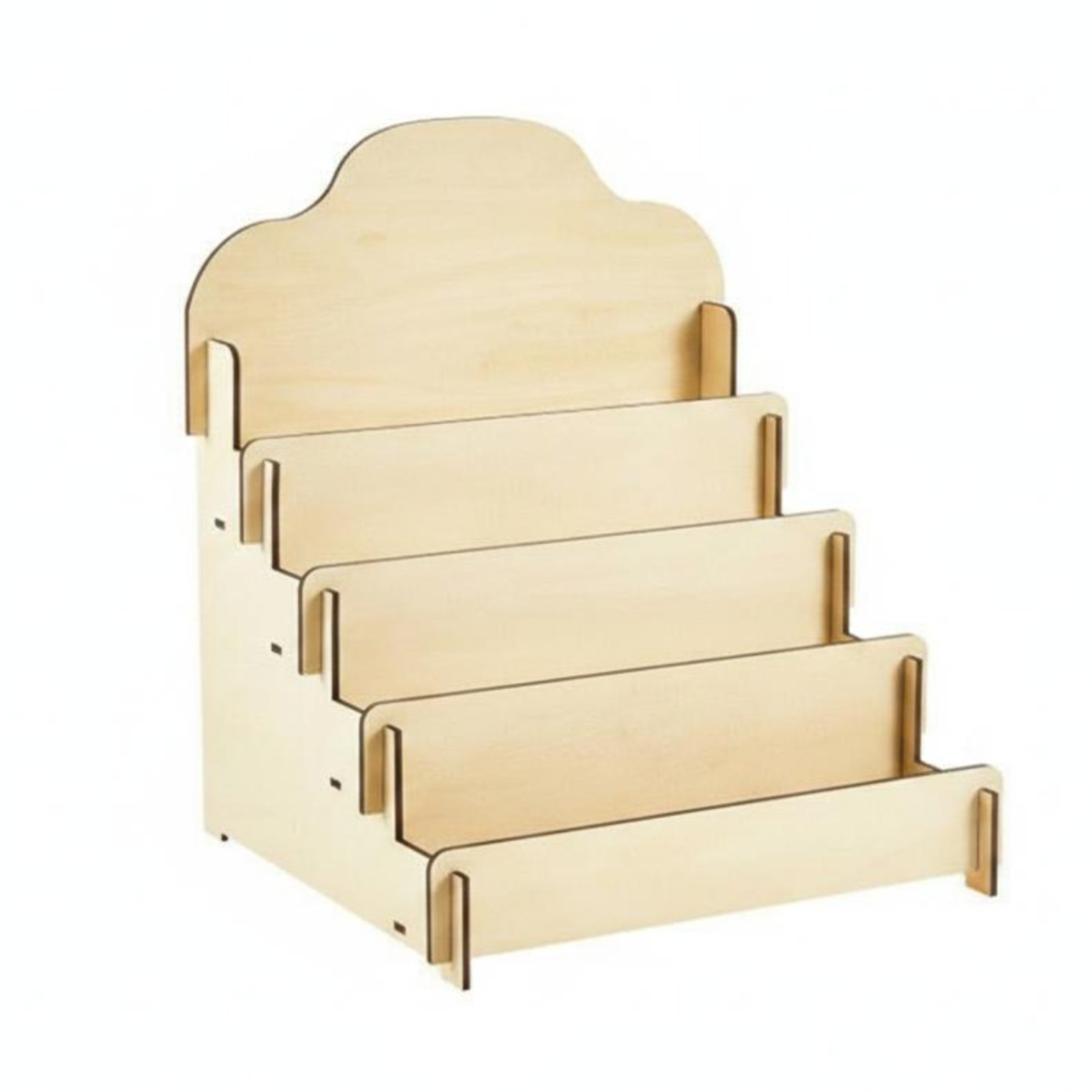 Wooden Greeting Card Display Stand