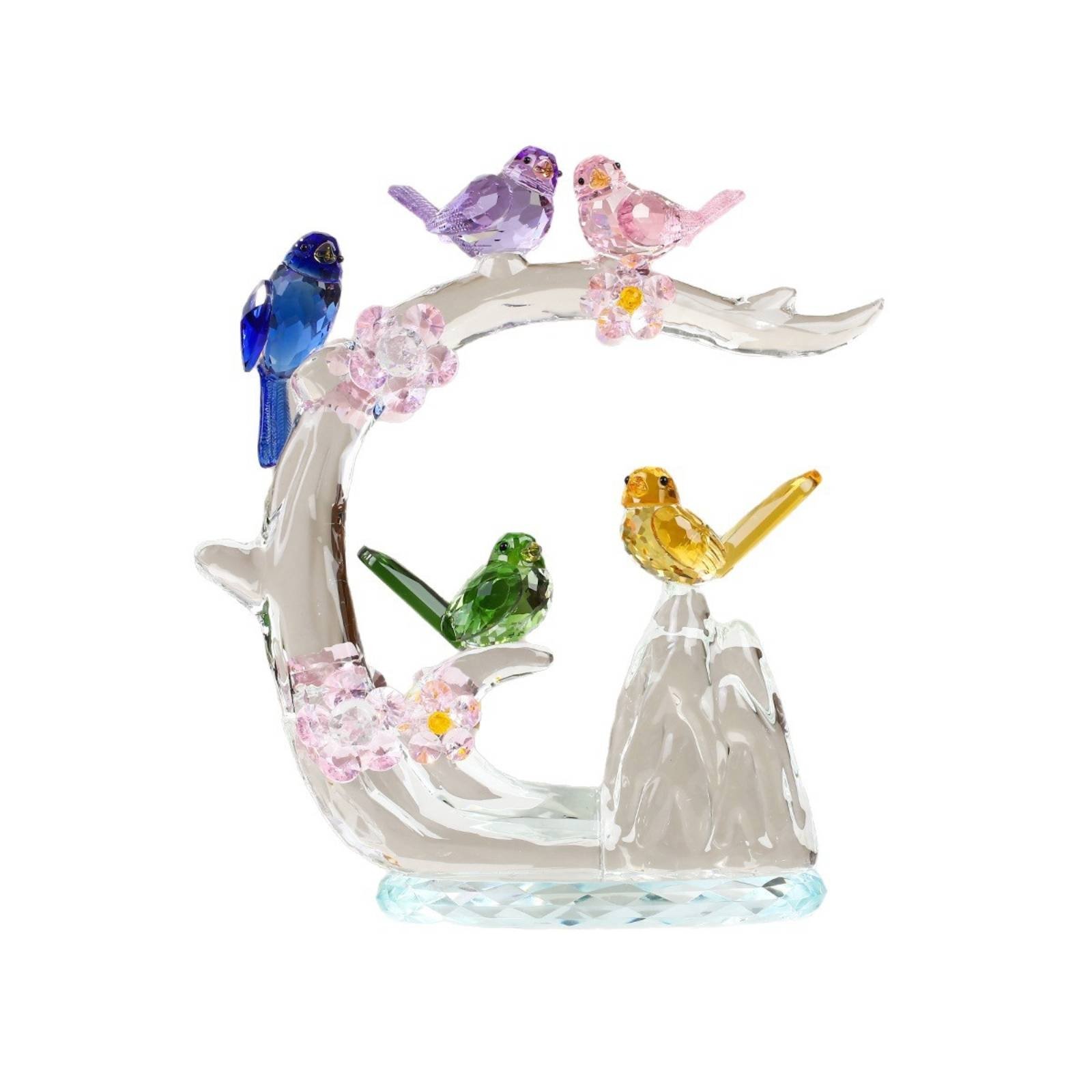 Glass Bird Figurine