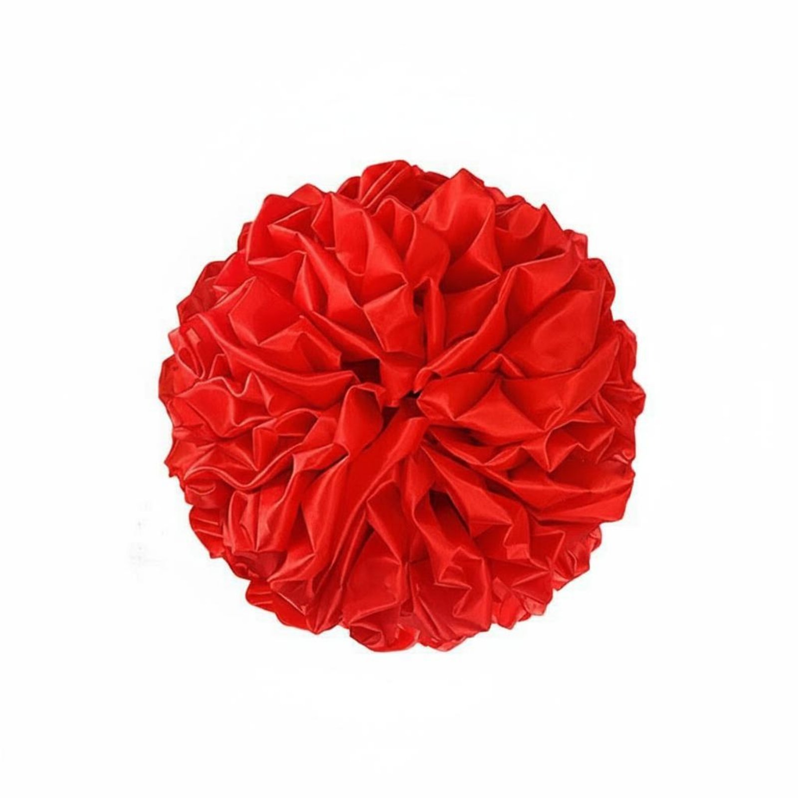 Red Flower Ball Decoration