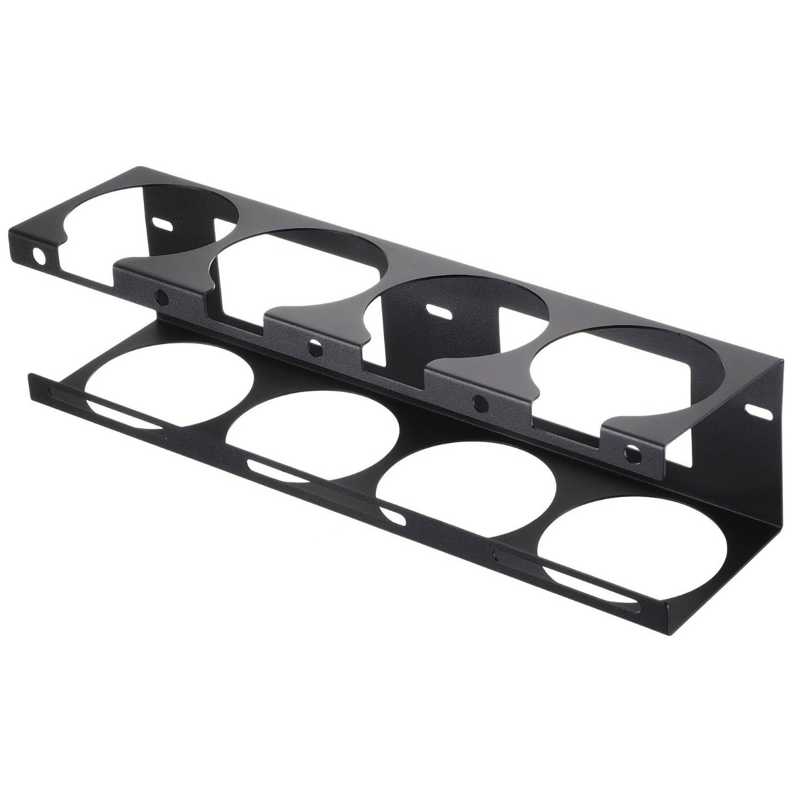 4-Bay Metal Rod Rack