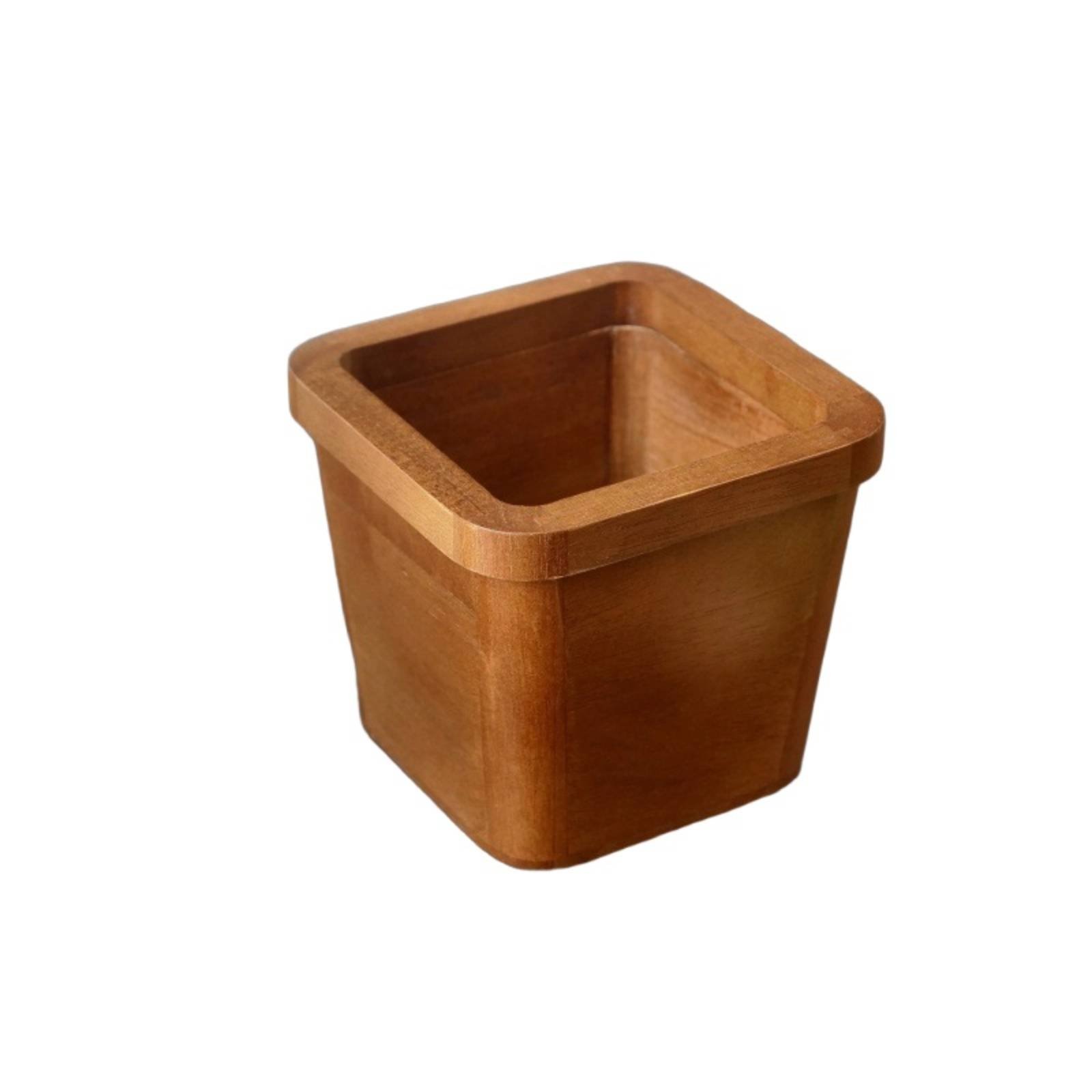 Wooden Desk Trash Can