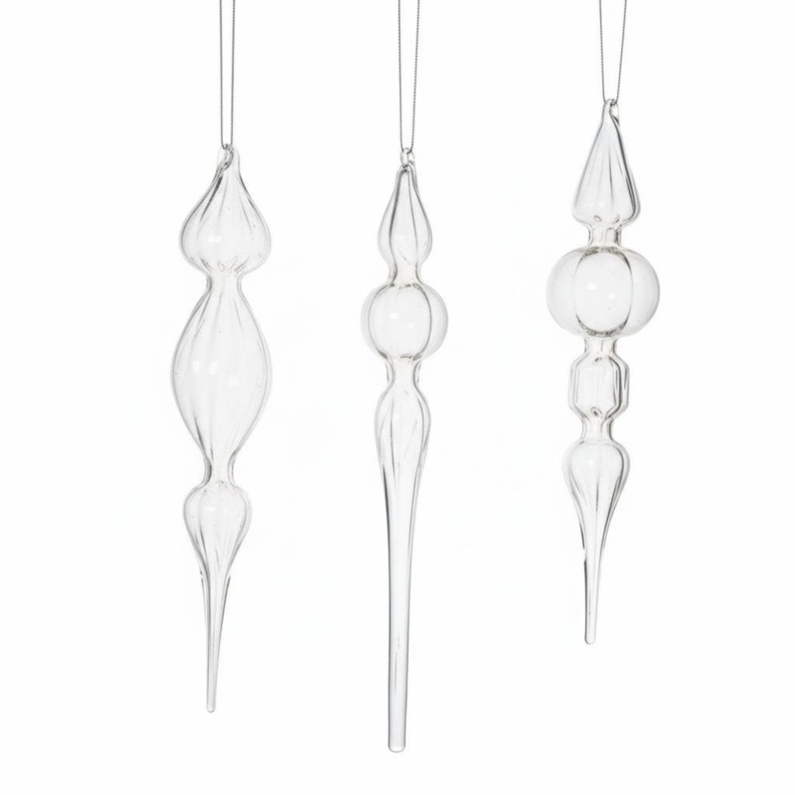 Glass Teardrop Ornament