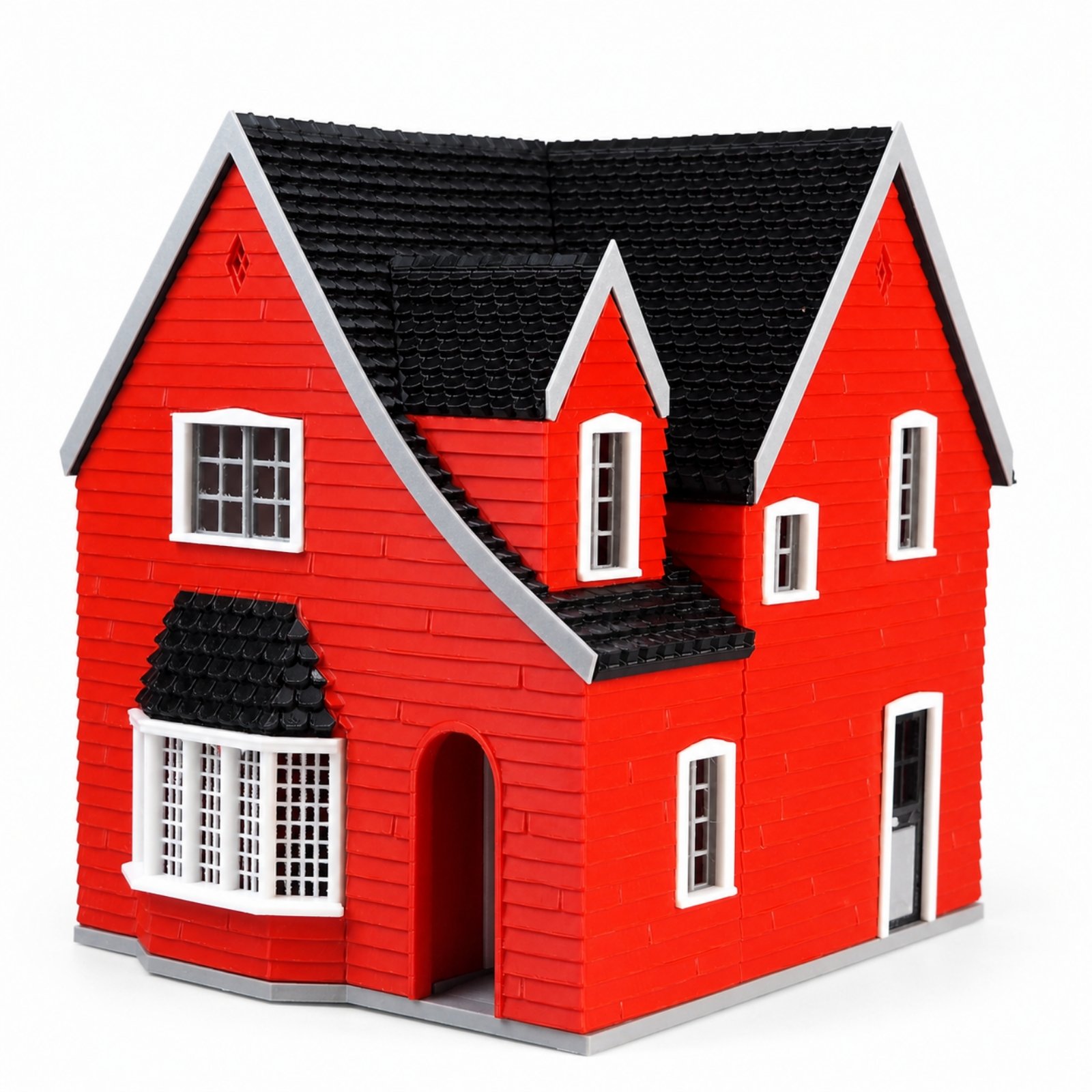 1:64 Two-Story House Model