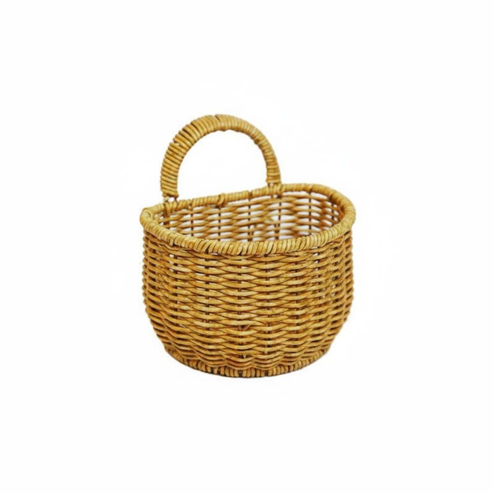 4 Pieces Woven Basket Handwoven Rattan