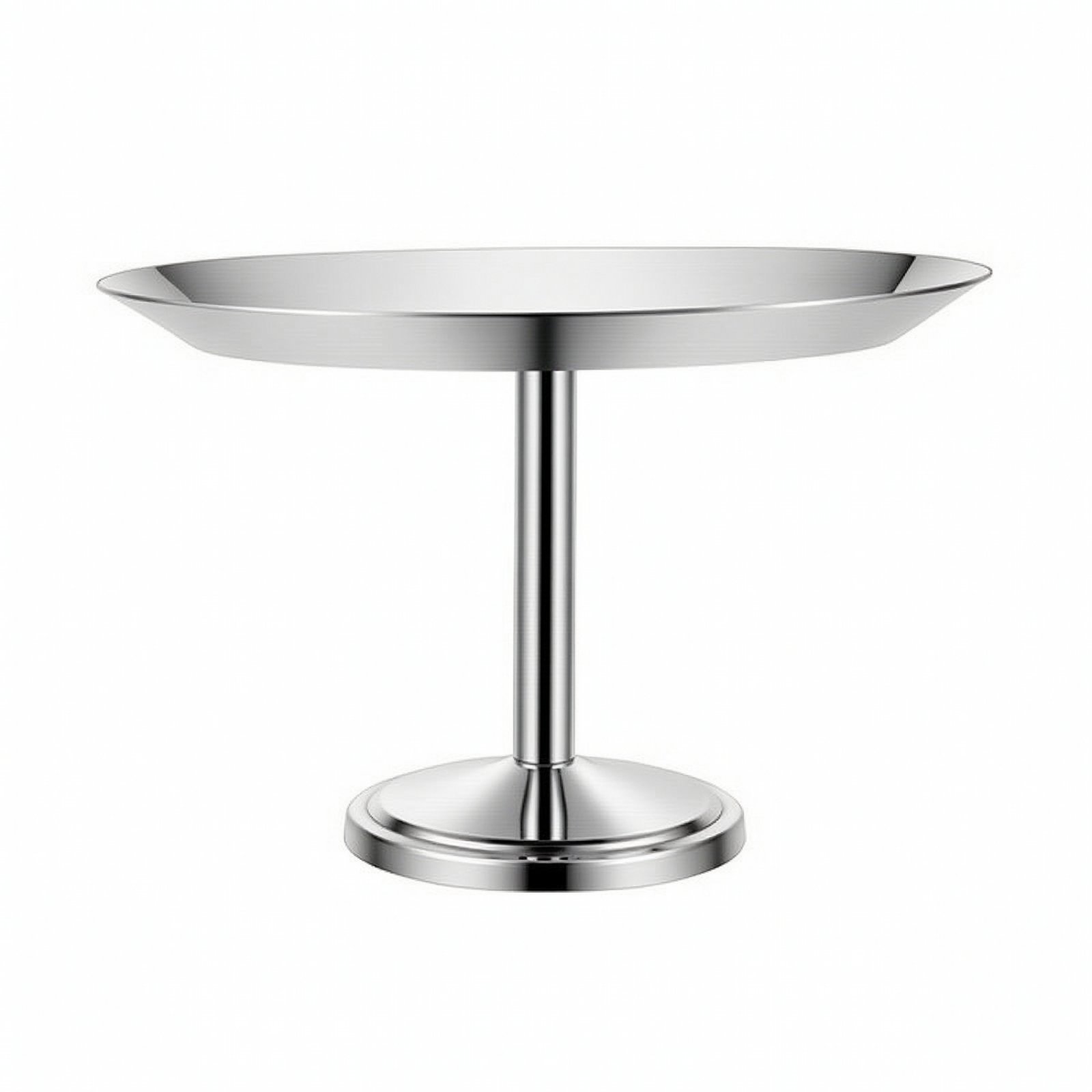 Stainless Steel Pedestal Serving Tray