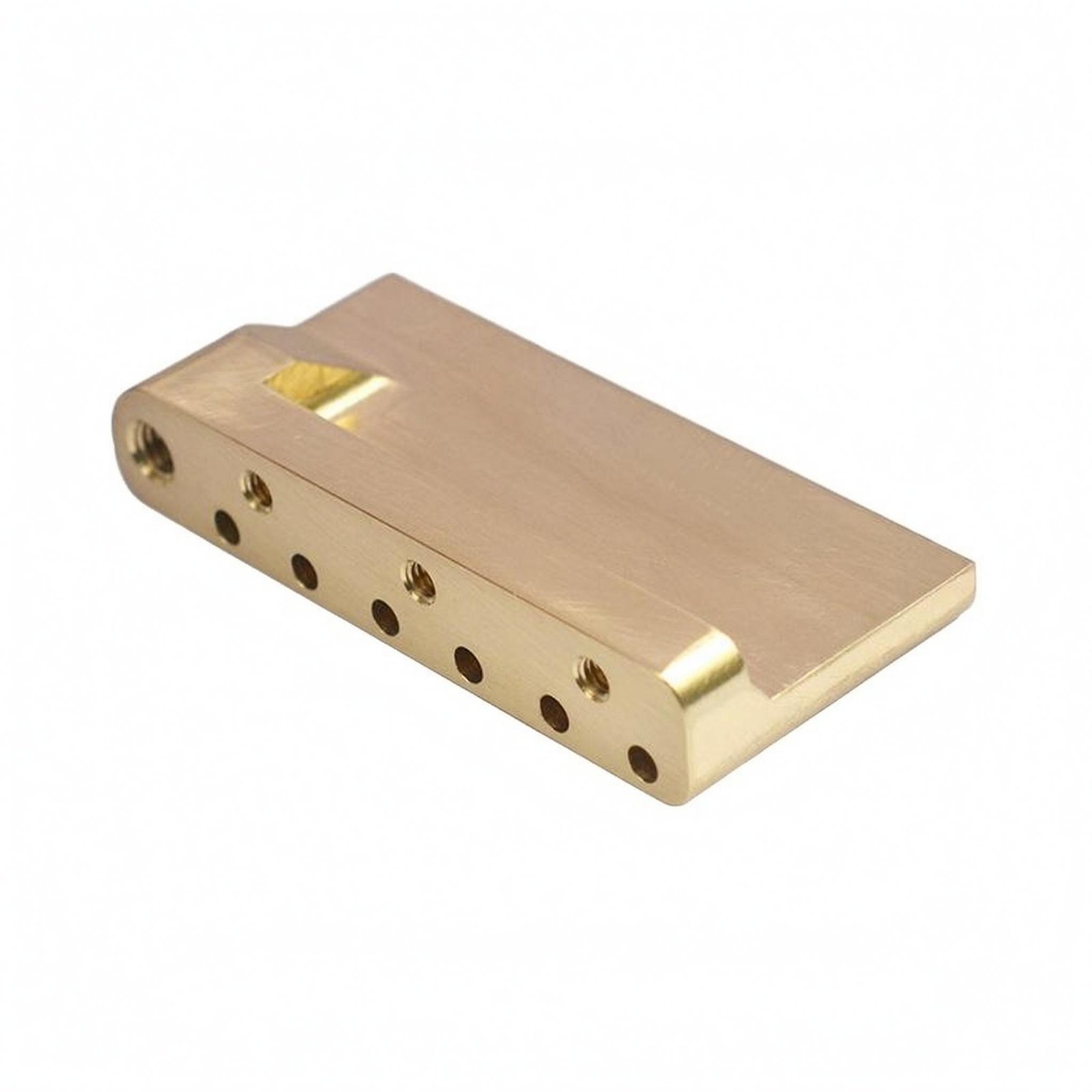 Brass Guitar Bridge Base