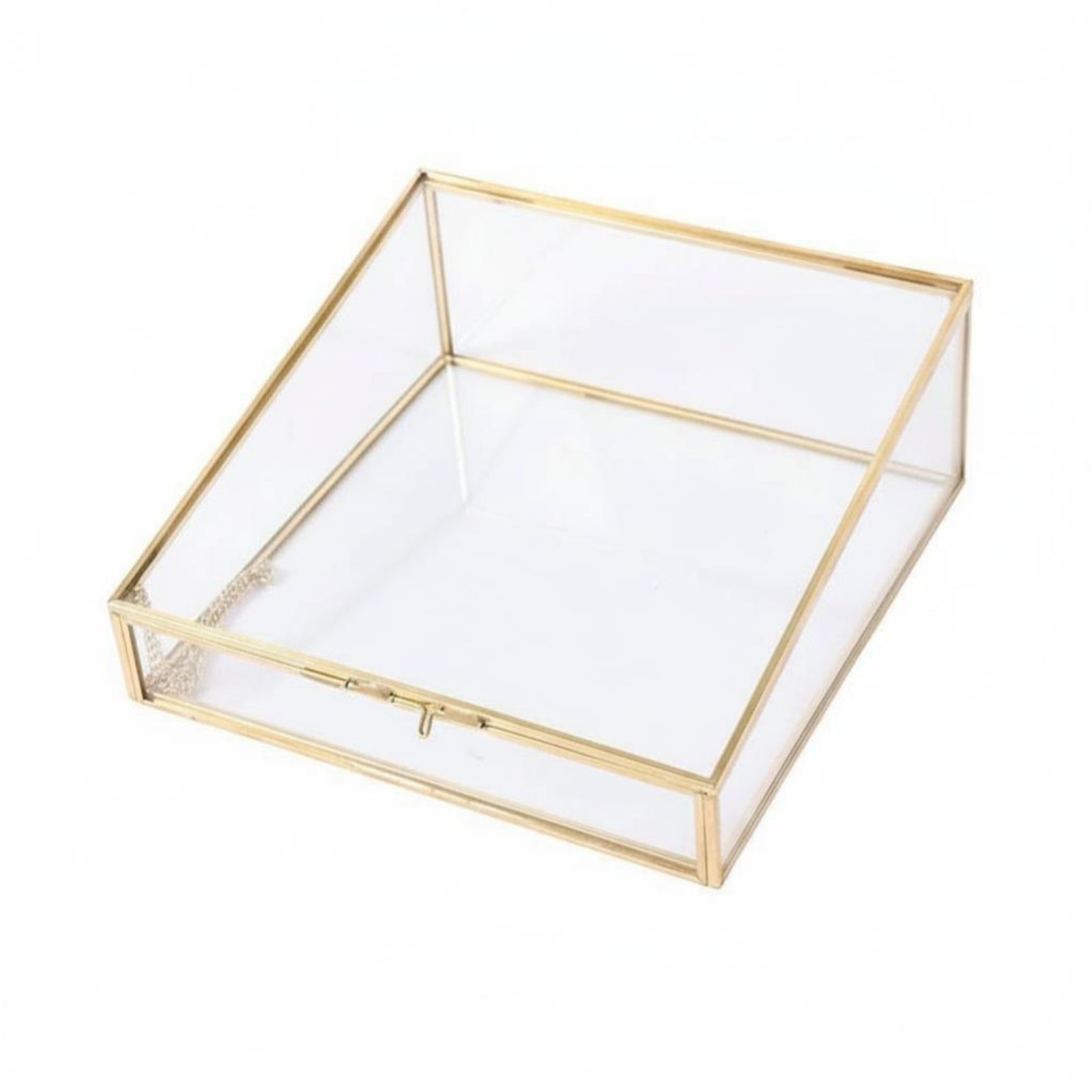 Lidded Glass Display Container