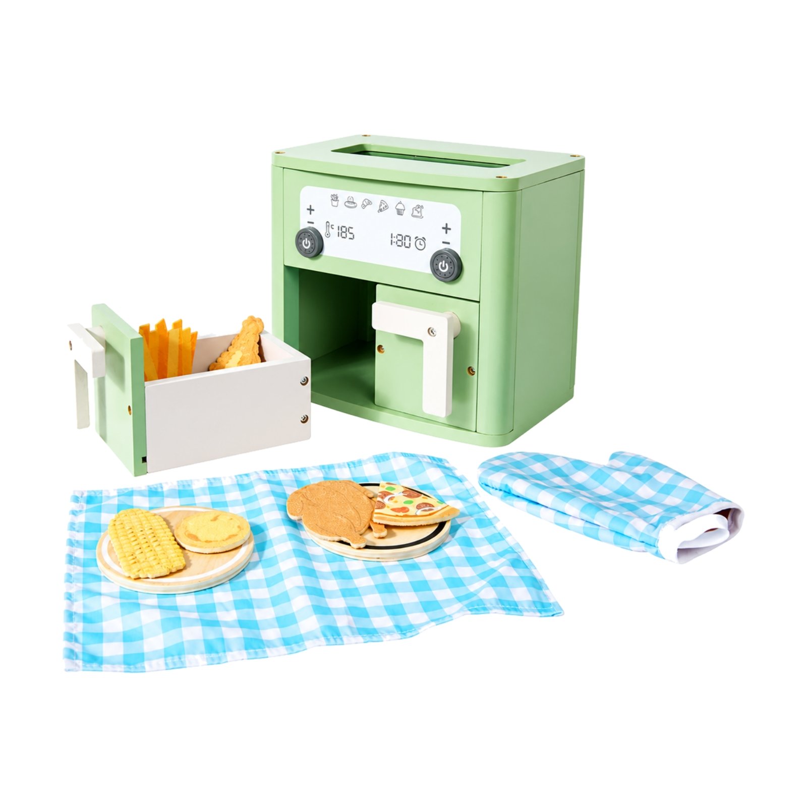 Wooden Air Fryer Toy