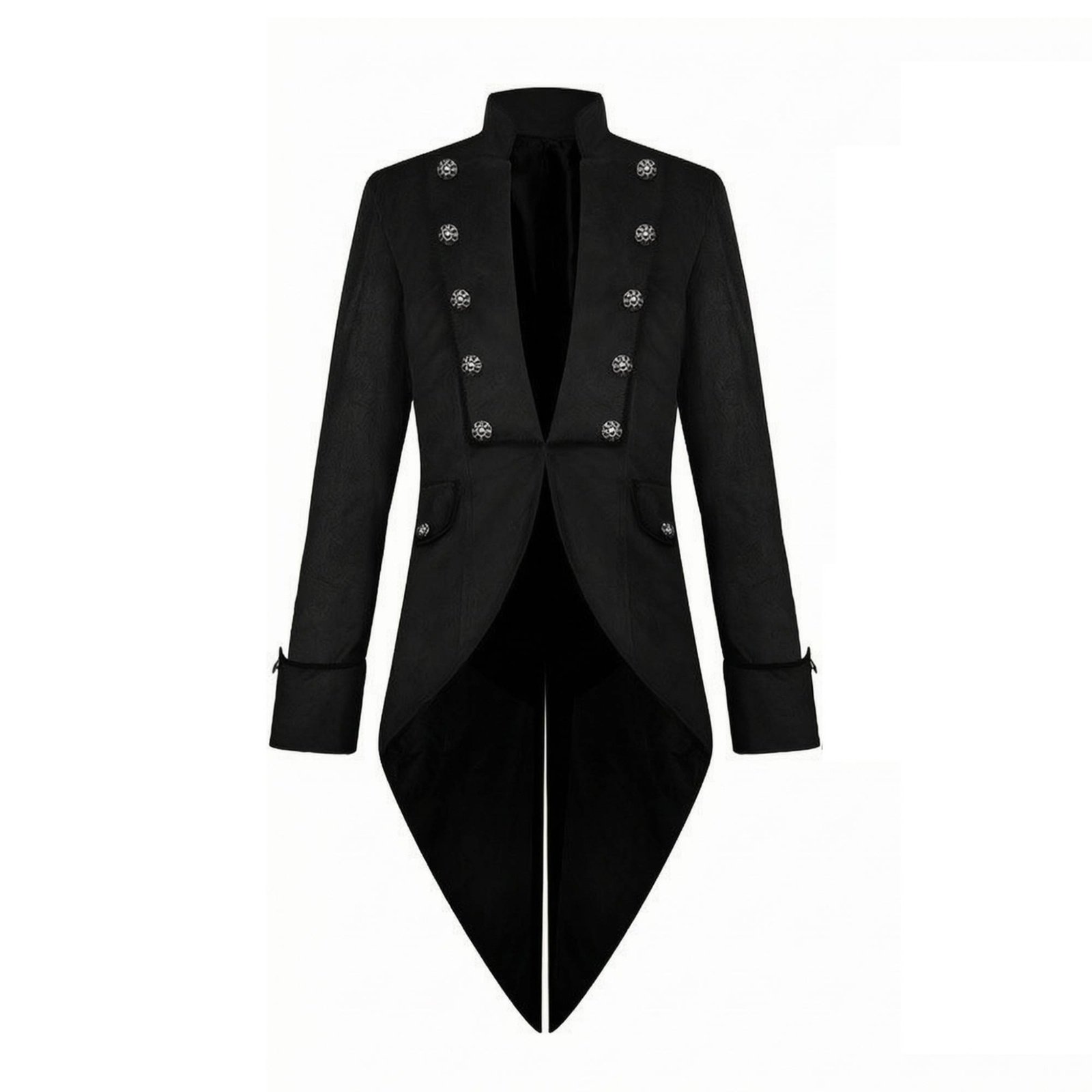 Historical Tailcoat with Metal-Toned Buttons