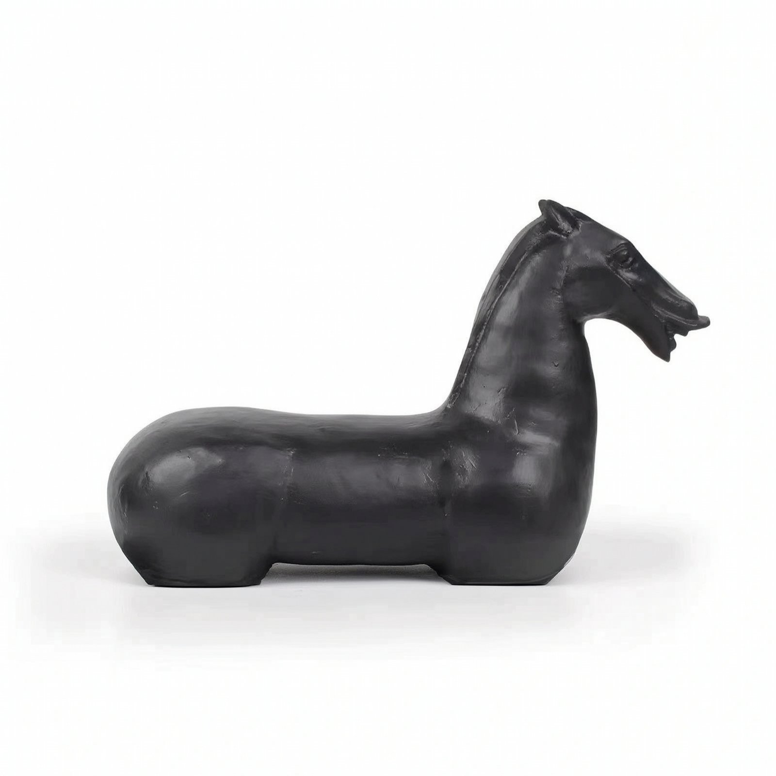 Black Horse Figurine