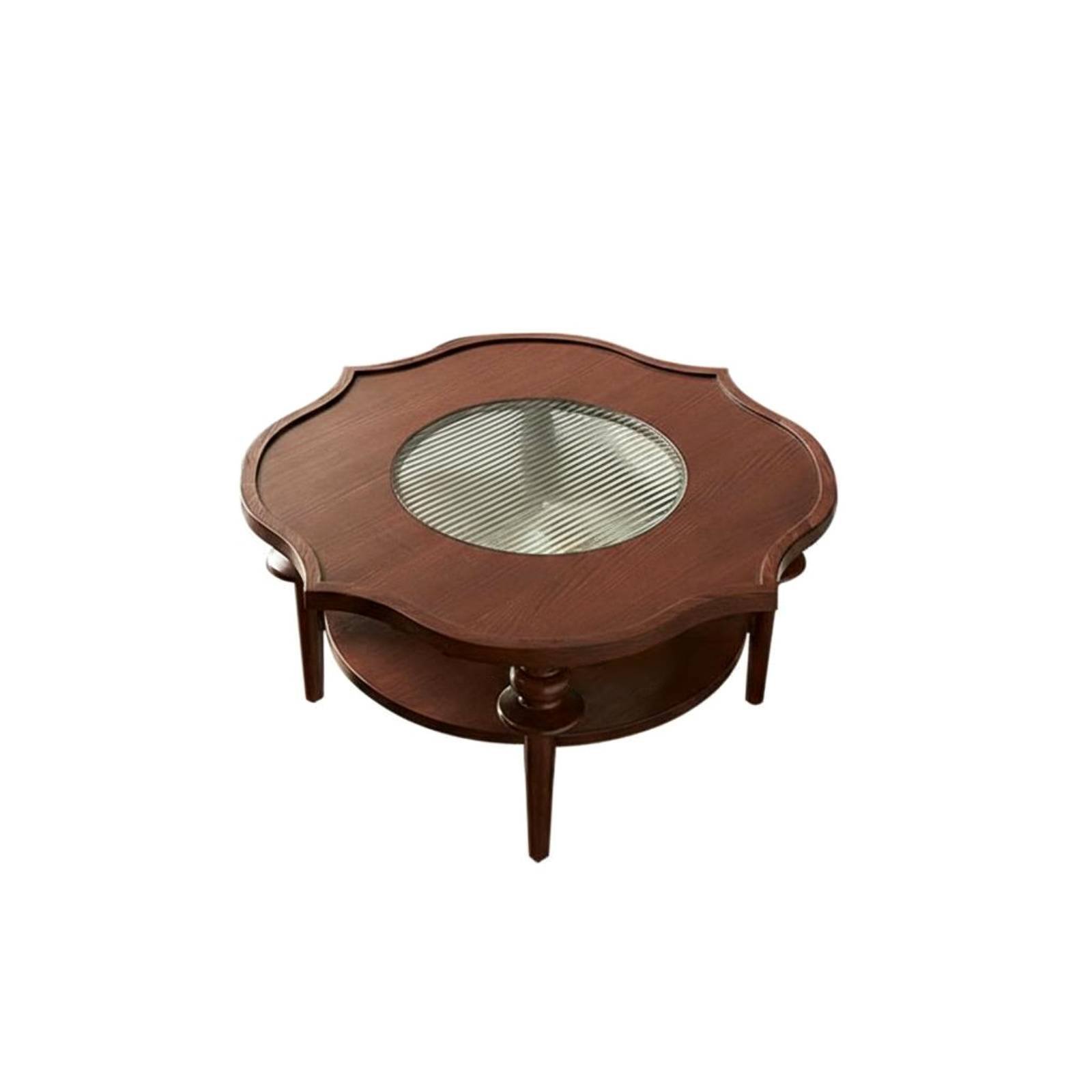 Petal-Shaped Coffee Table