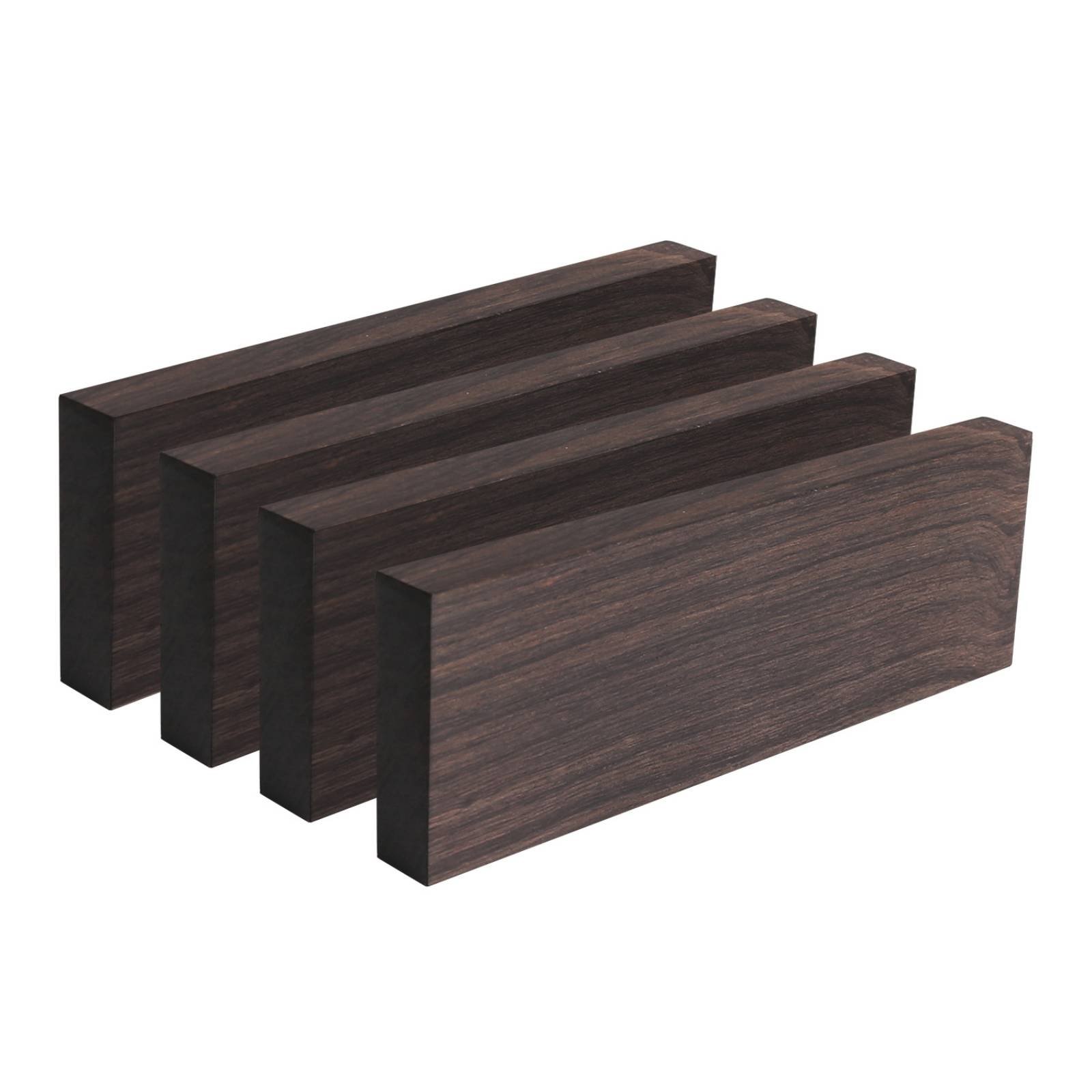 4-Piece Black Ironwood Handles