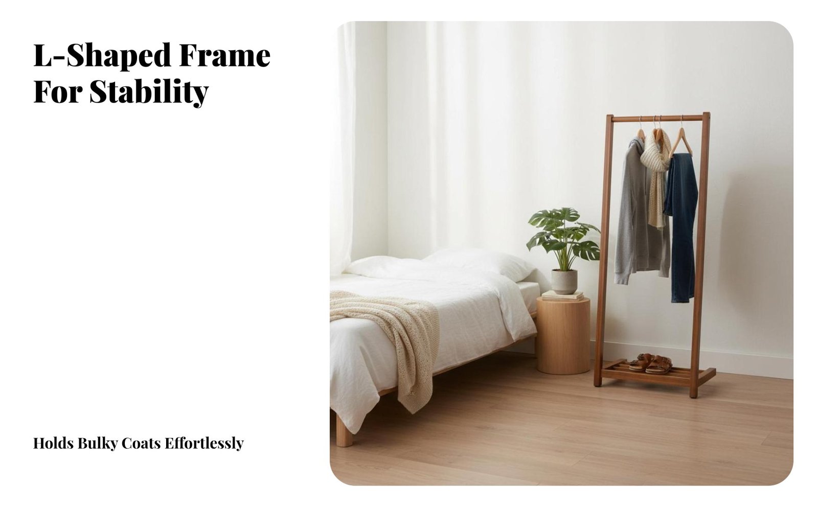 V-Shape Clothes Rail