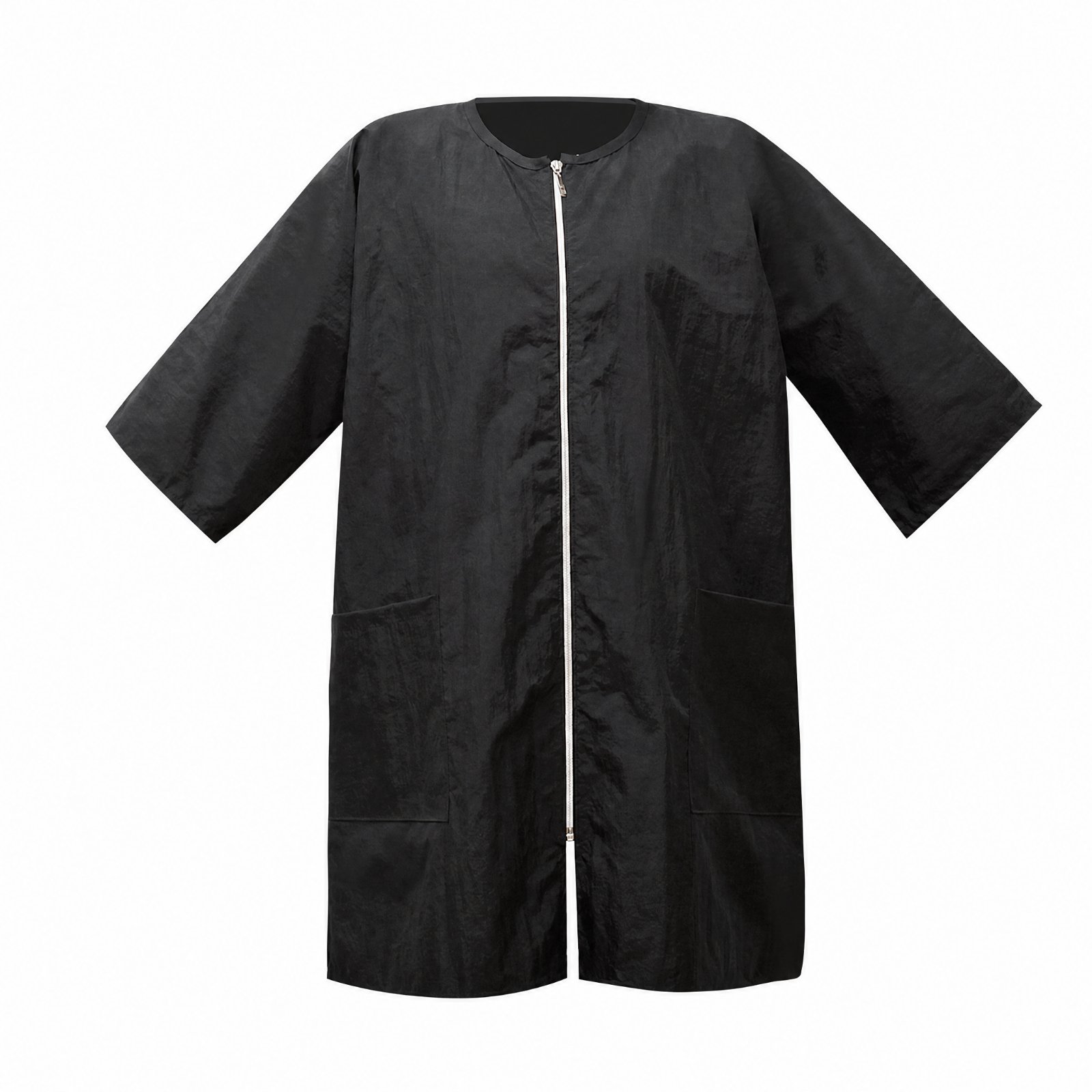 Set of 6 Salon Work Smock with Front Zipper