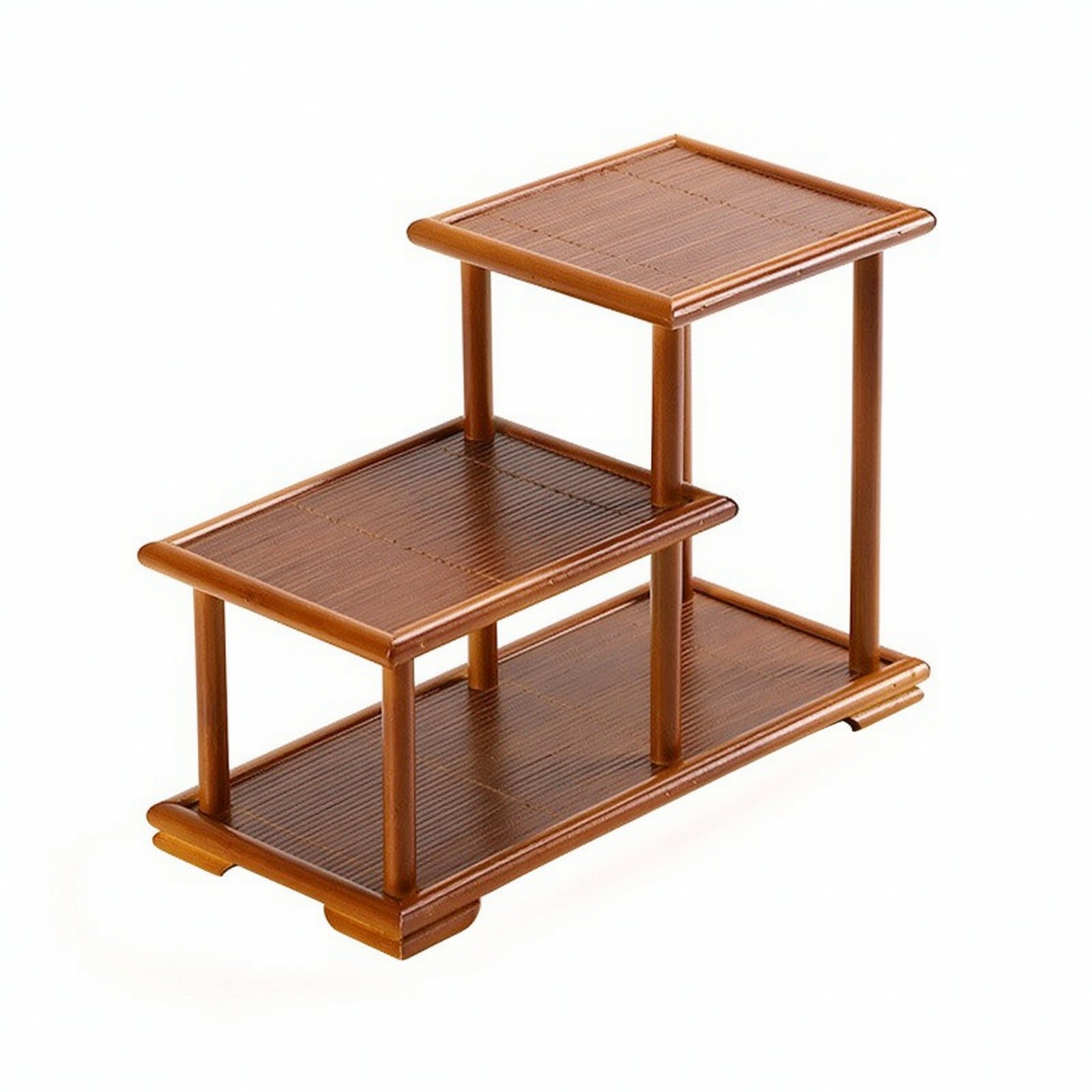 Bamboo Tiered Organizer