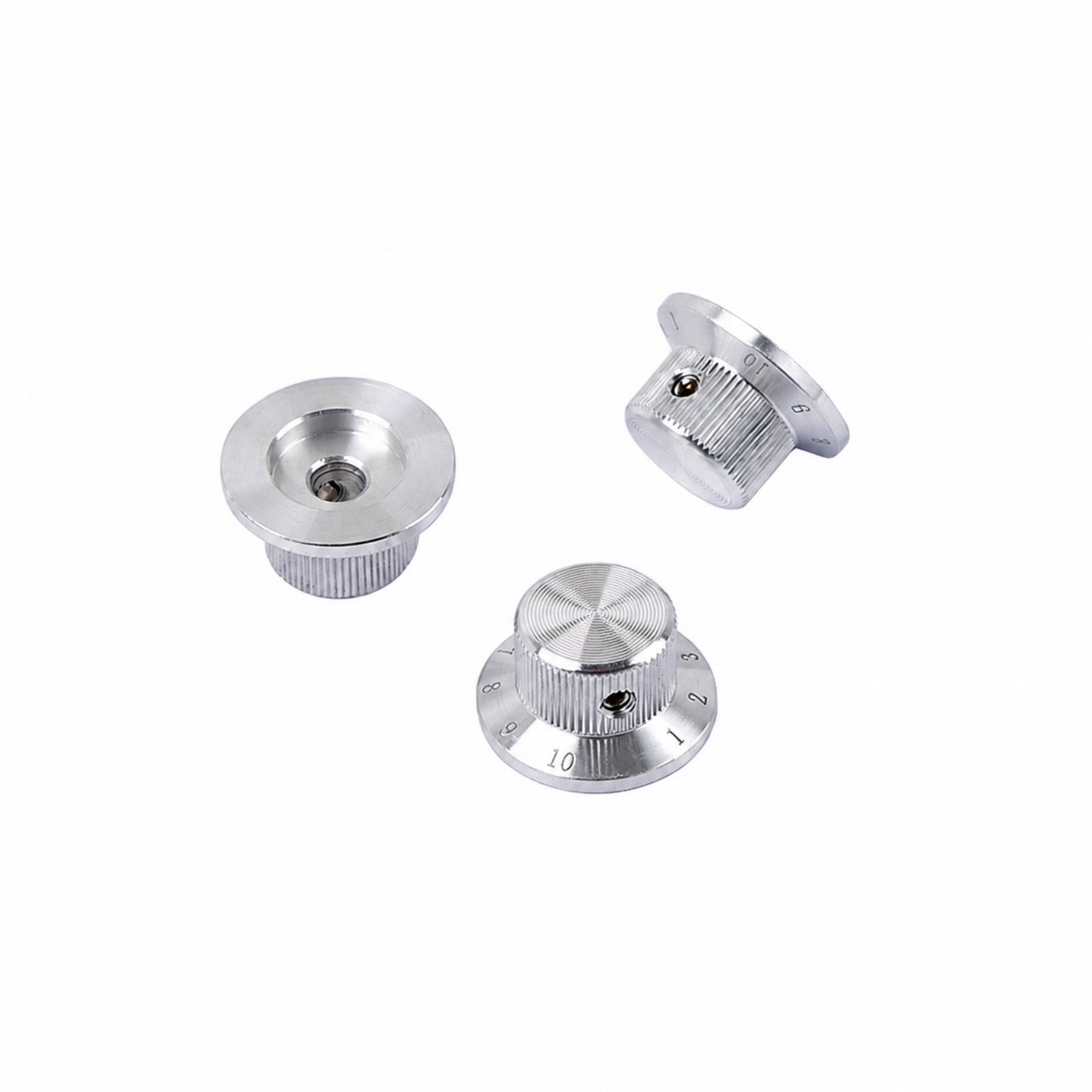 3-Piece Guitar Control Knob with Set Screw