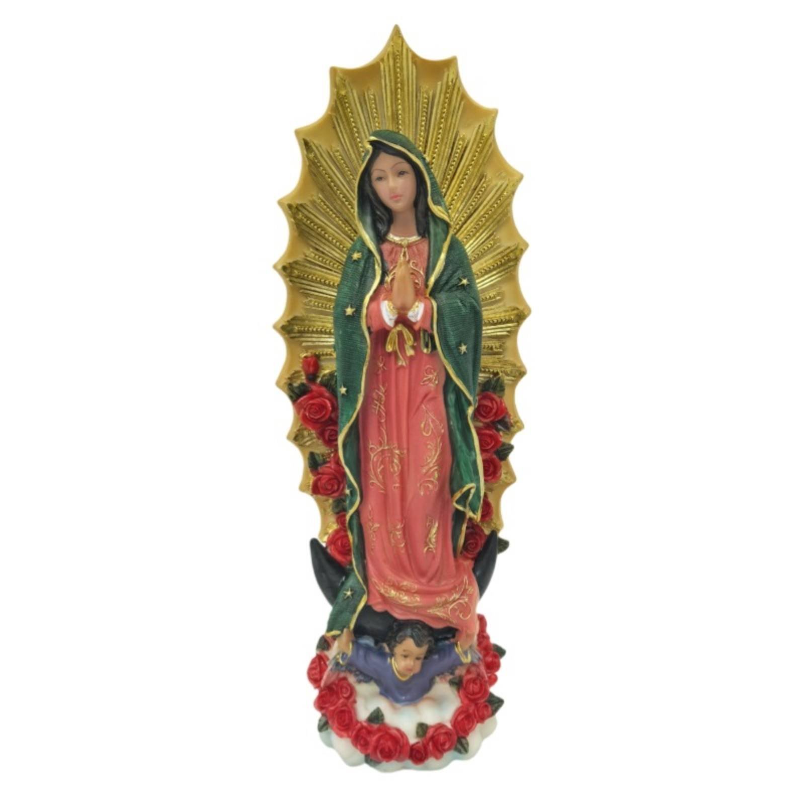 Hand-Painted Mother Mary Statue
