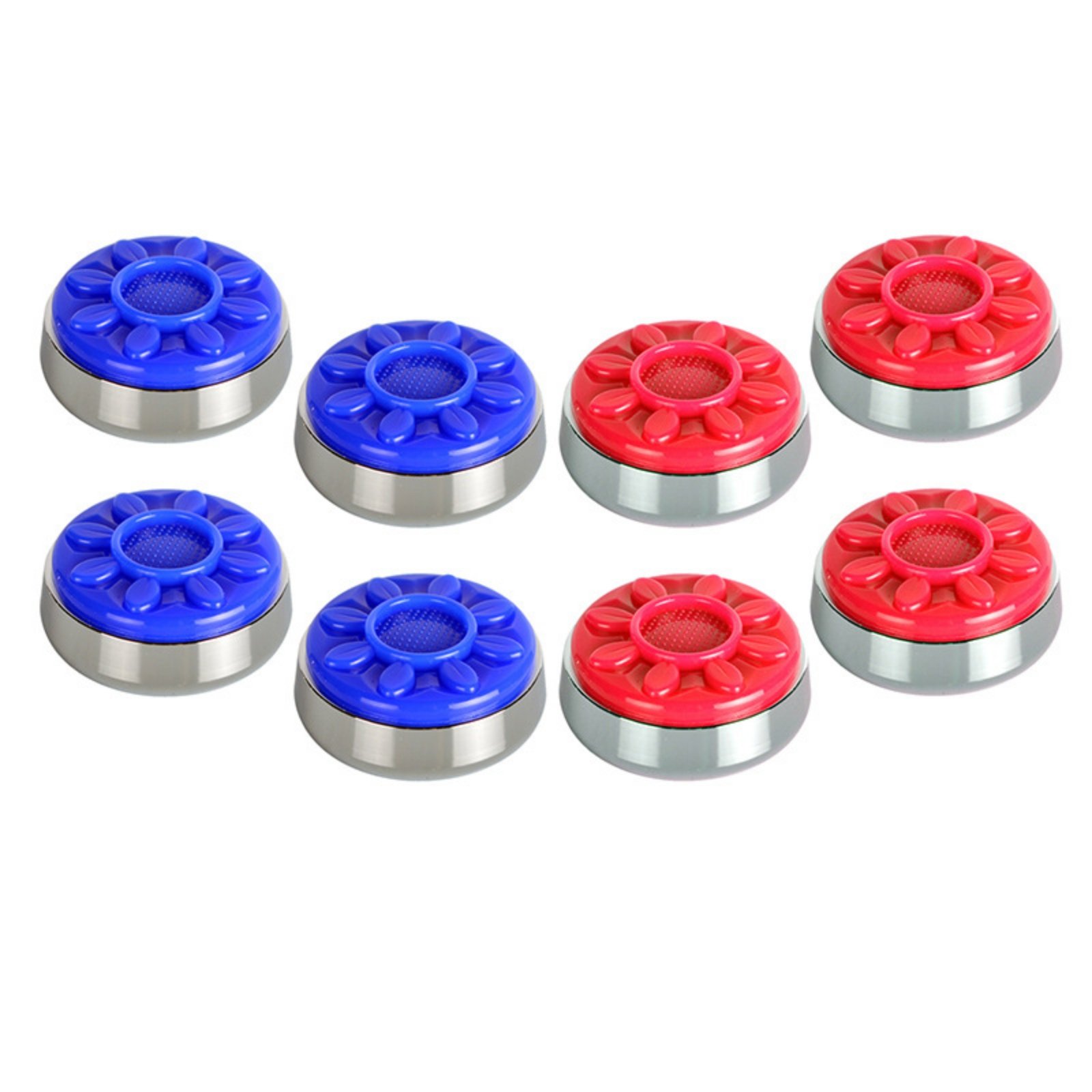 8-Piece Flower Top Shuffleboard Pucks