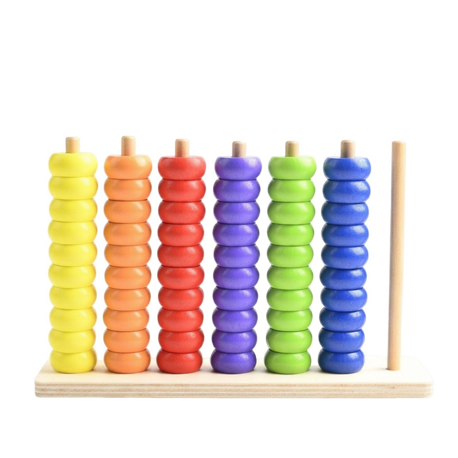 Rainbow Bead Wooden Abacus