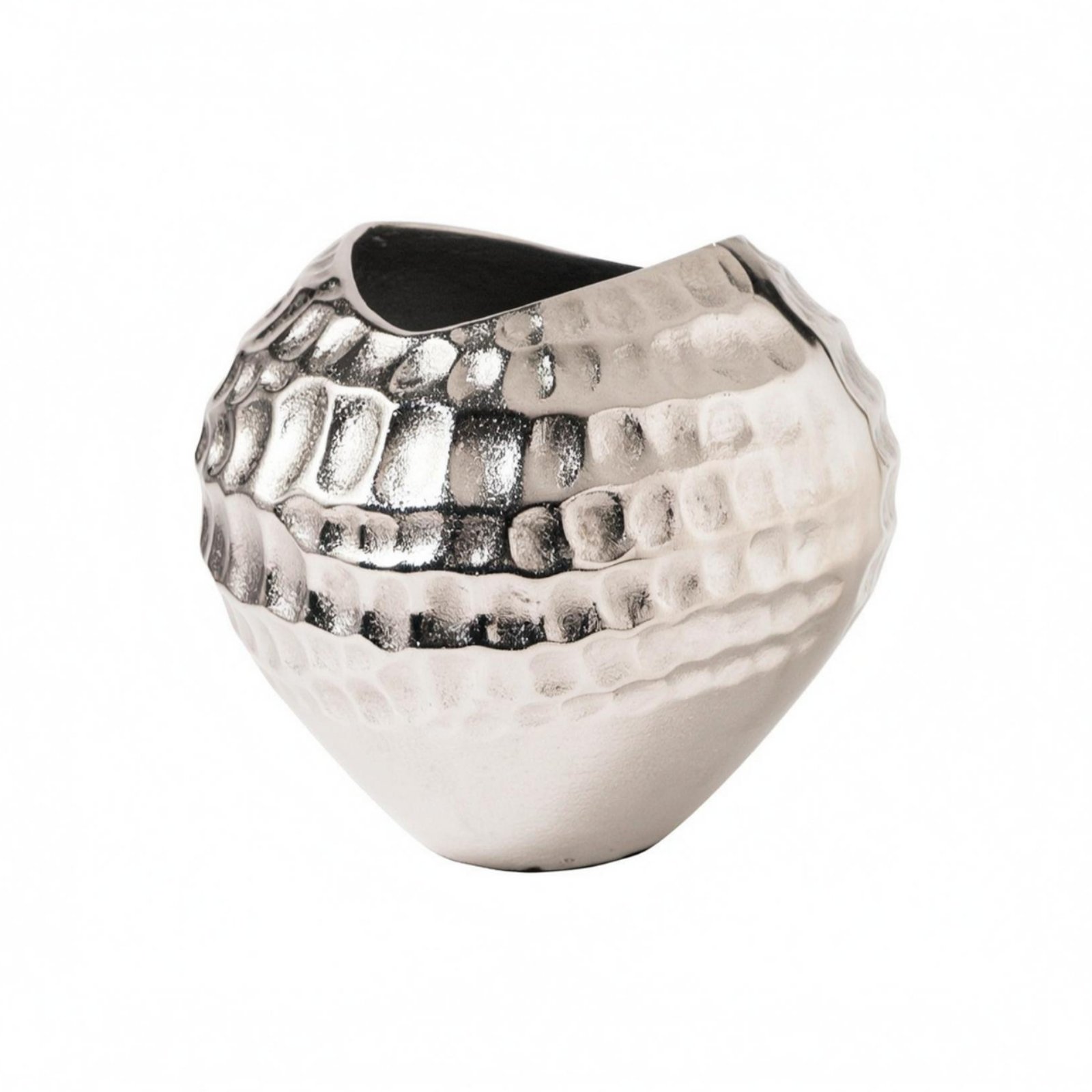 Hammered Resin Vase