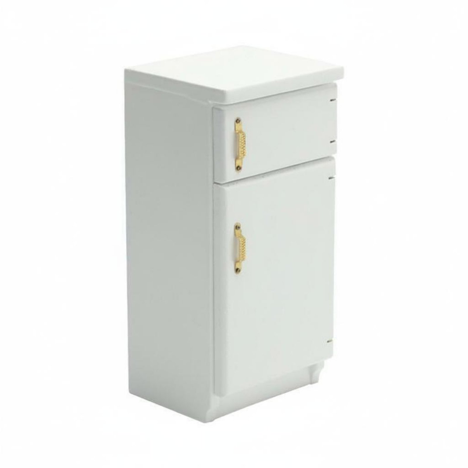 1:12 Scale Dollhouse Refrigerator – White
