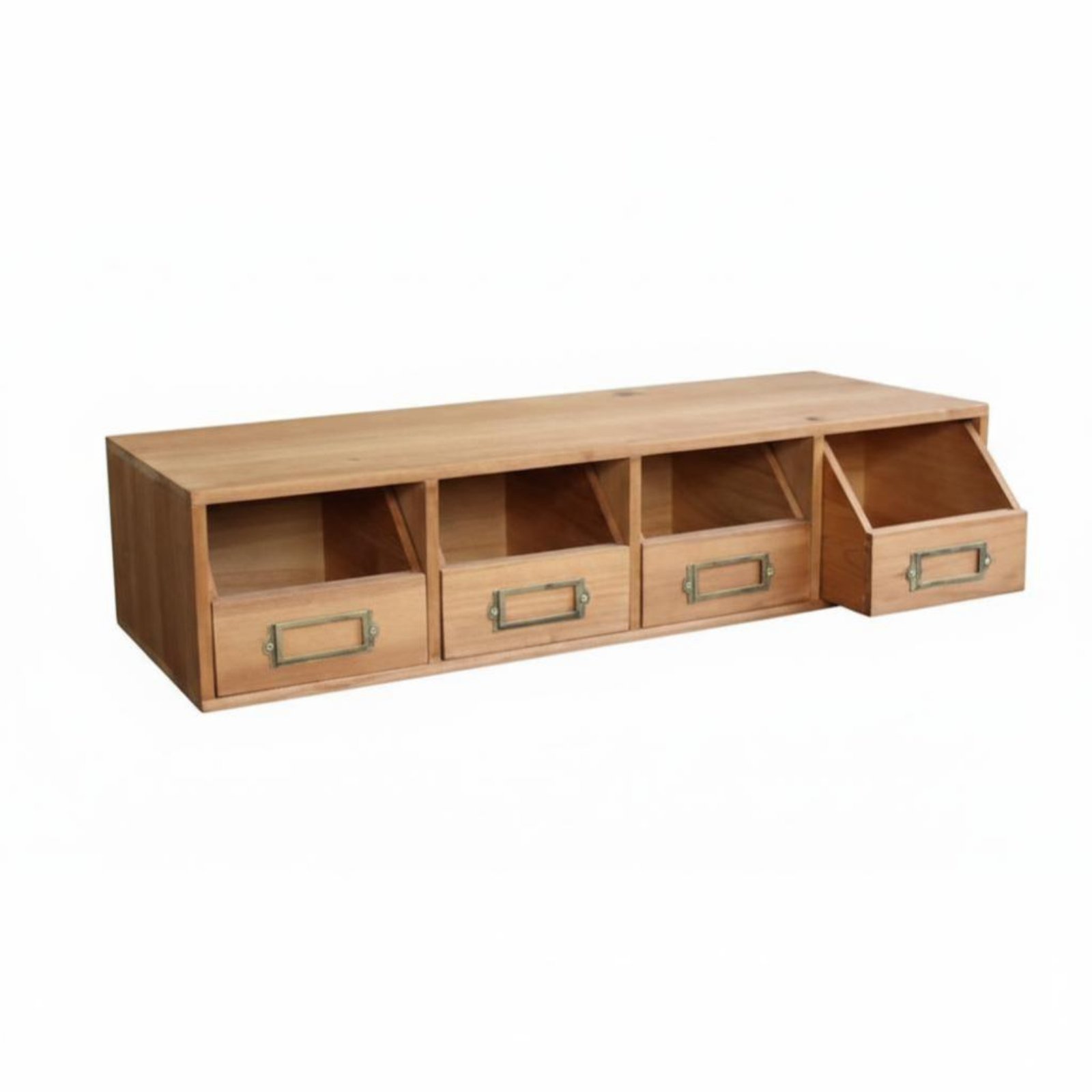 Multi-Drawer Desk Book Rack