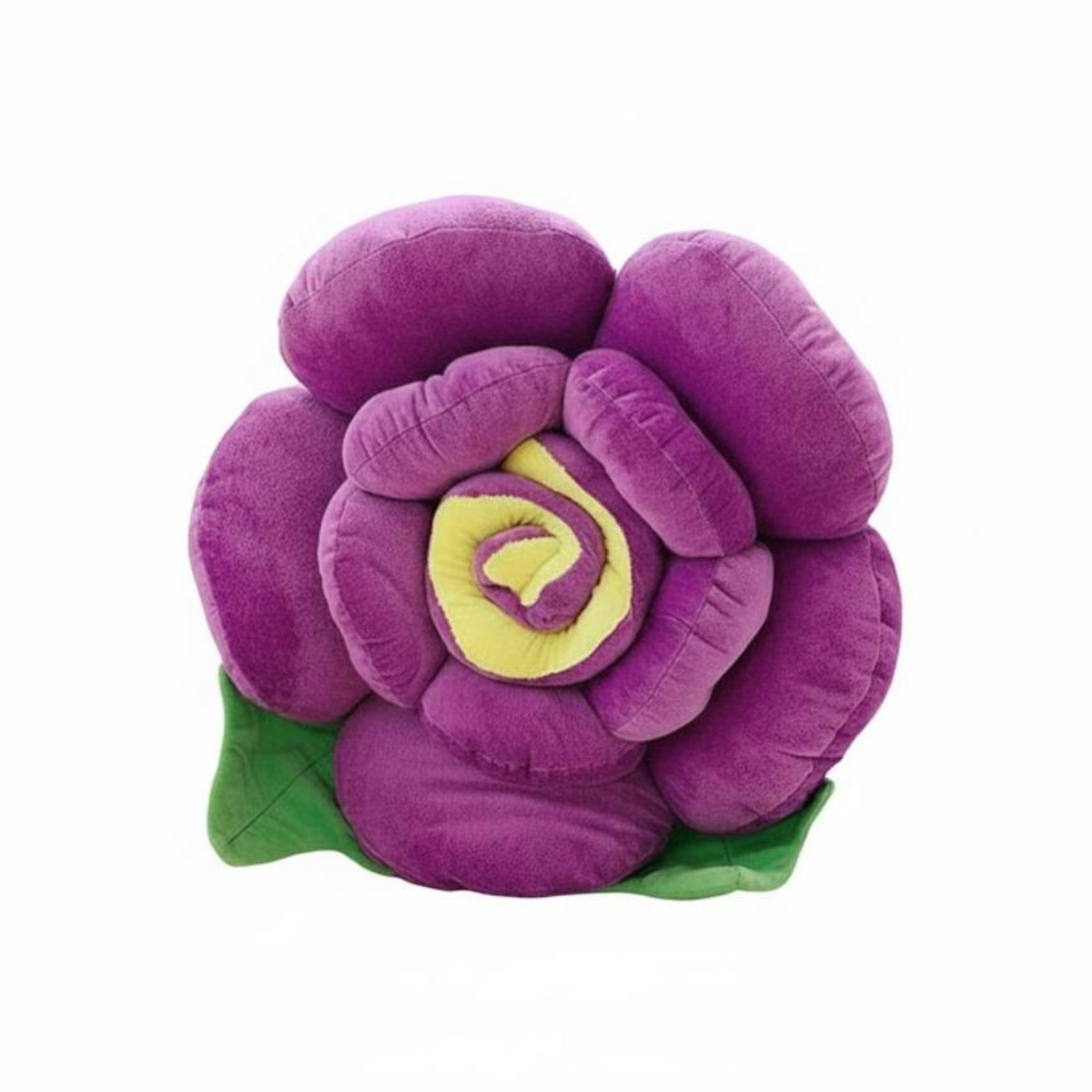 3D Floral Plush Pillow