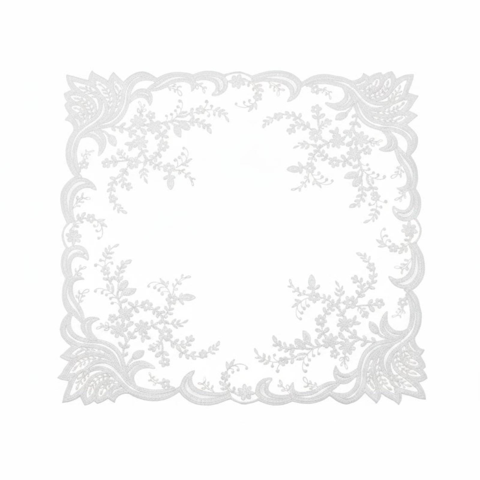 Embroidered Square Placemat