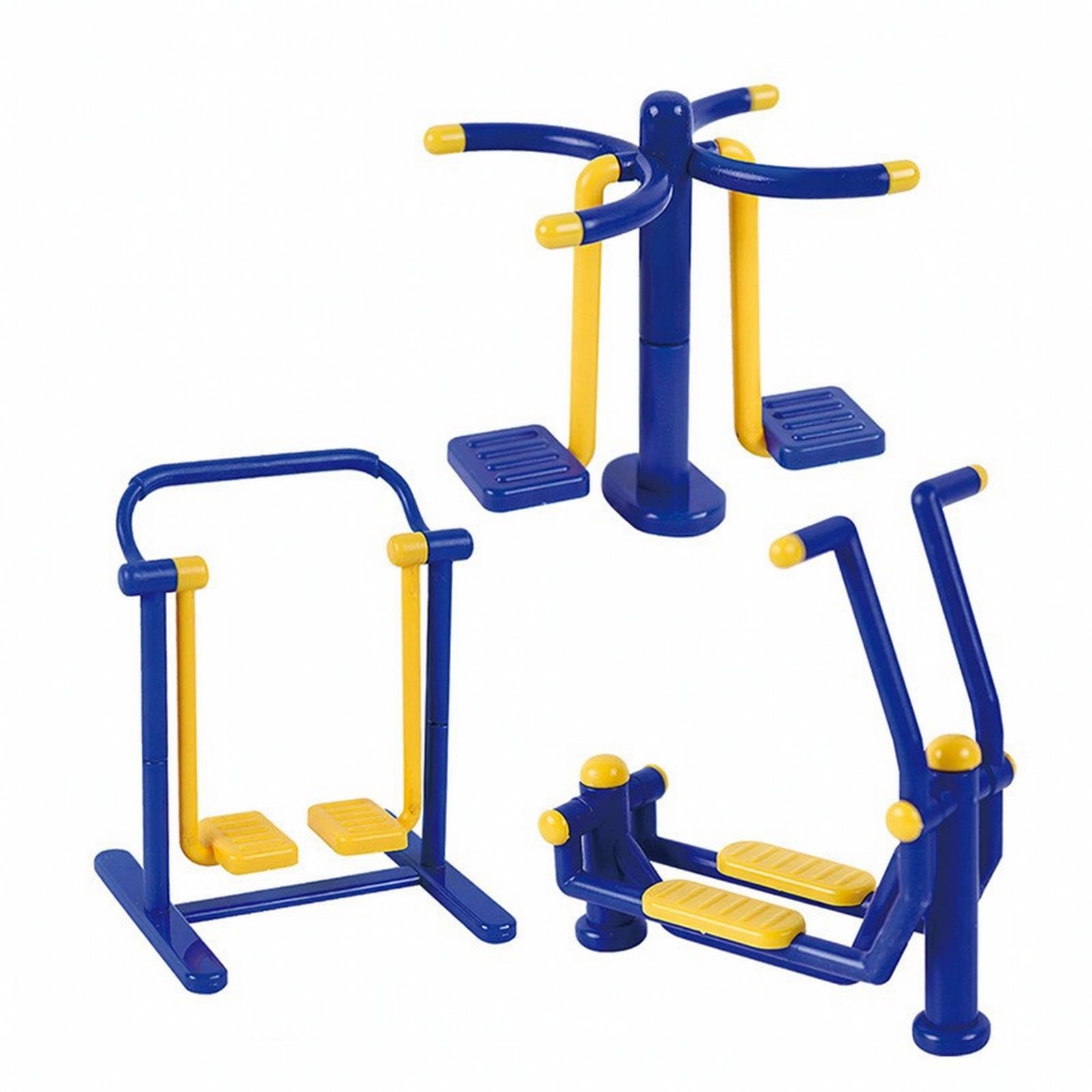 3-Piece Miniature Exercise Equipment Model