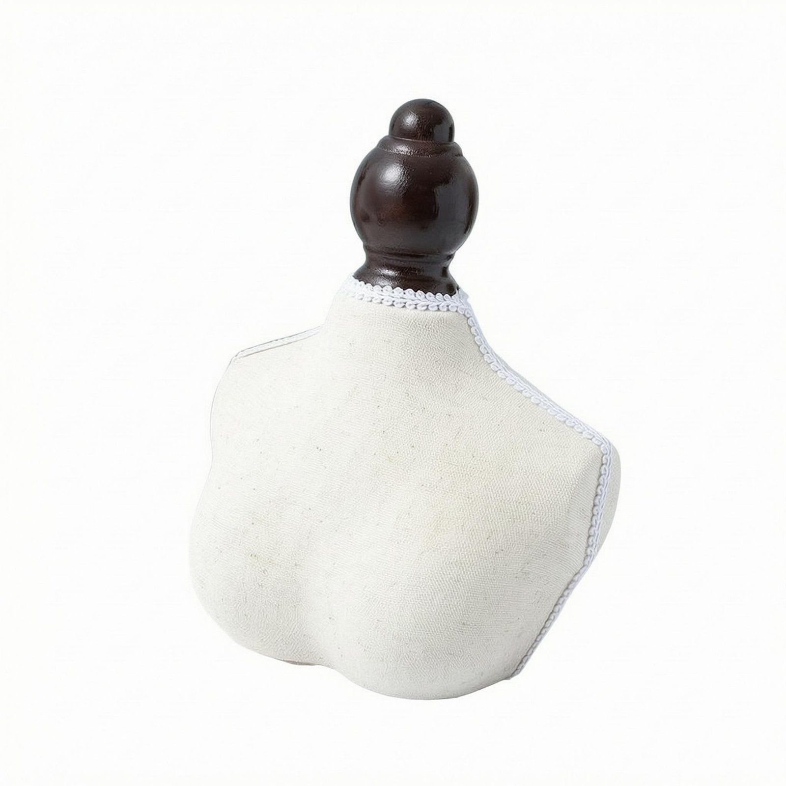 Necklace Display Bust – B1 No Base with Hat
