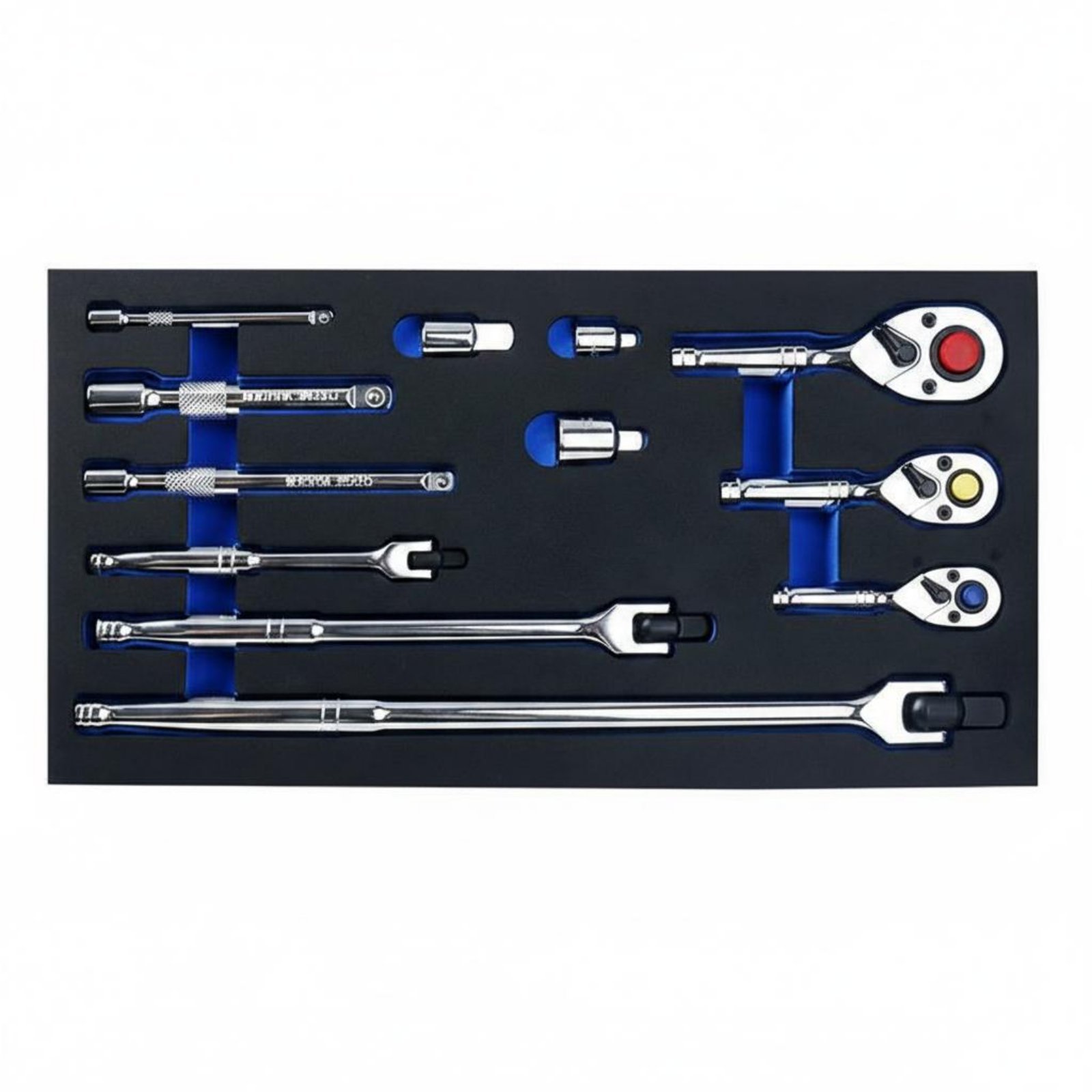 12-Piece Reversible Ratchet Wrench Set