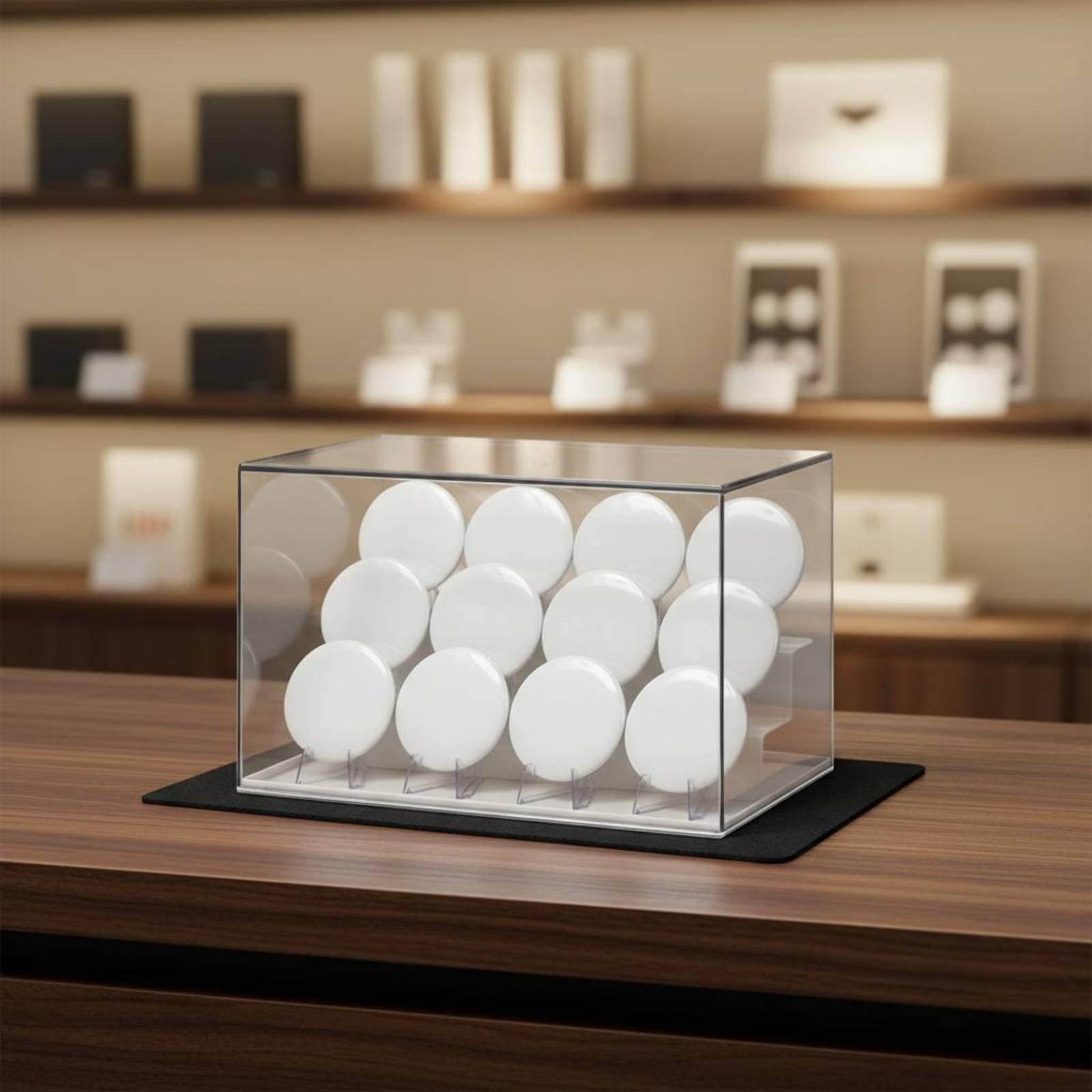Transparent Pin Display Case