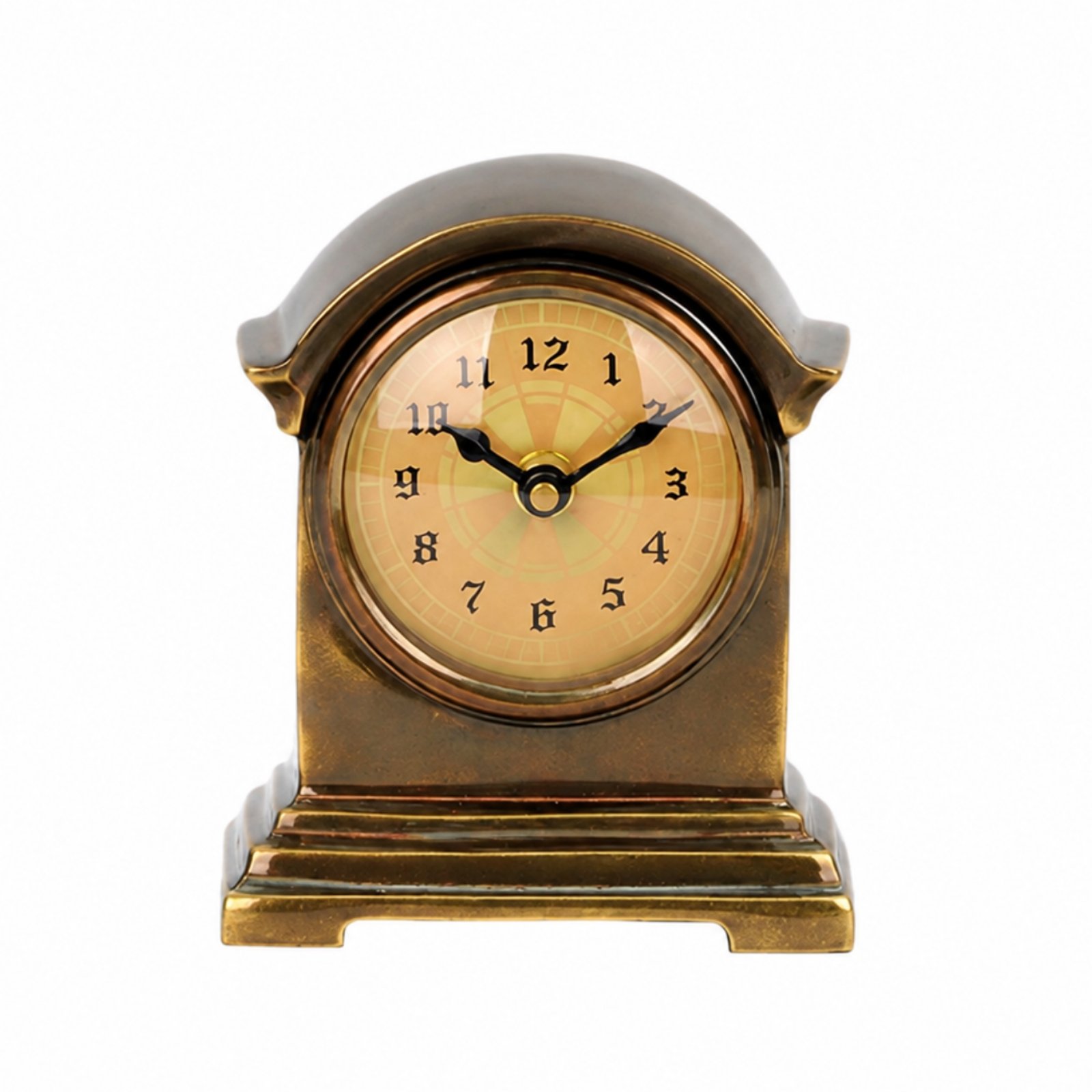 Mantel Clock Bronze-Toned