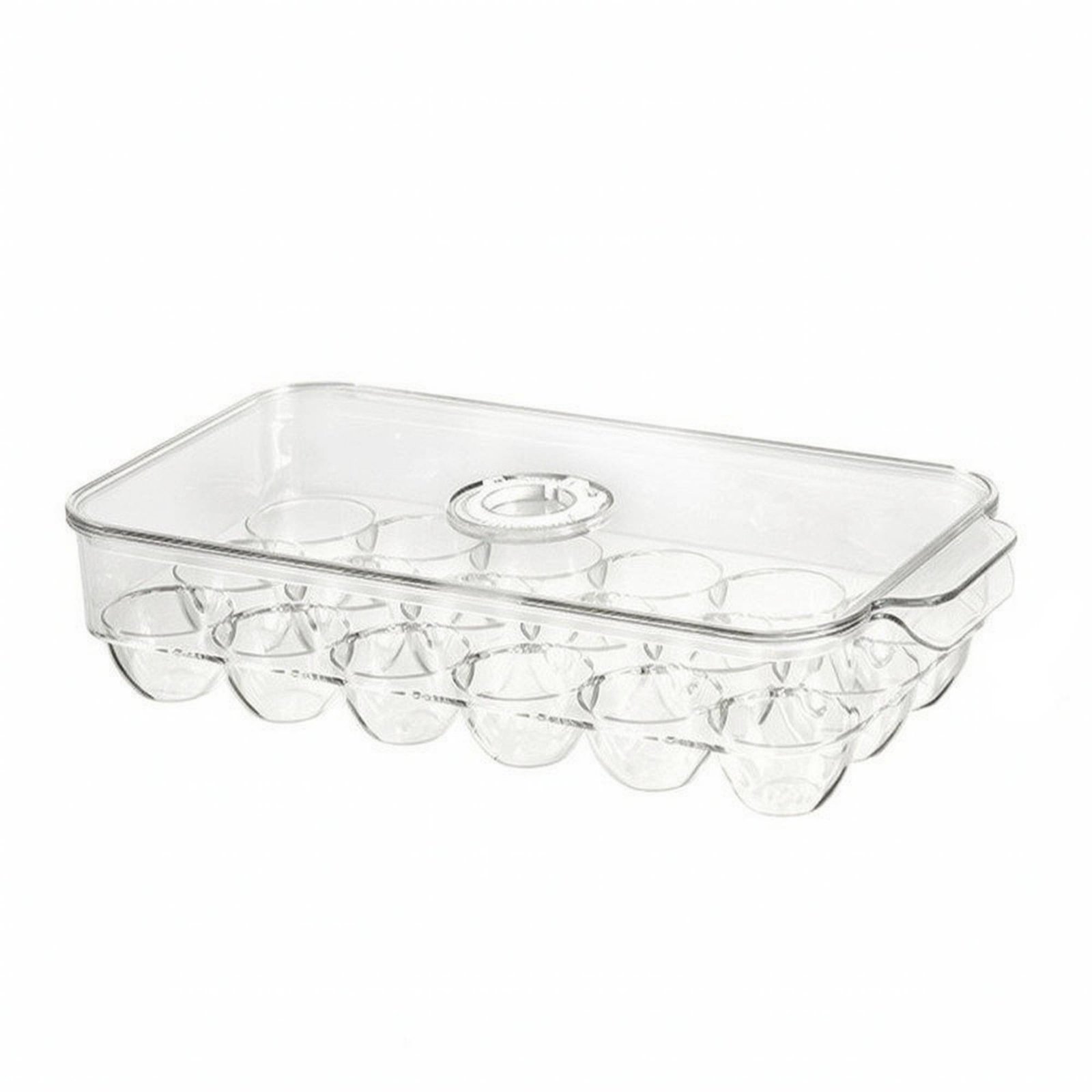 Clear Egg Storage Box with Lid