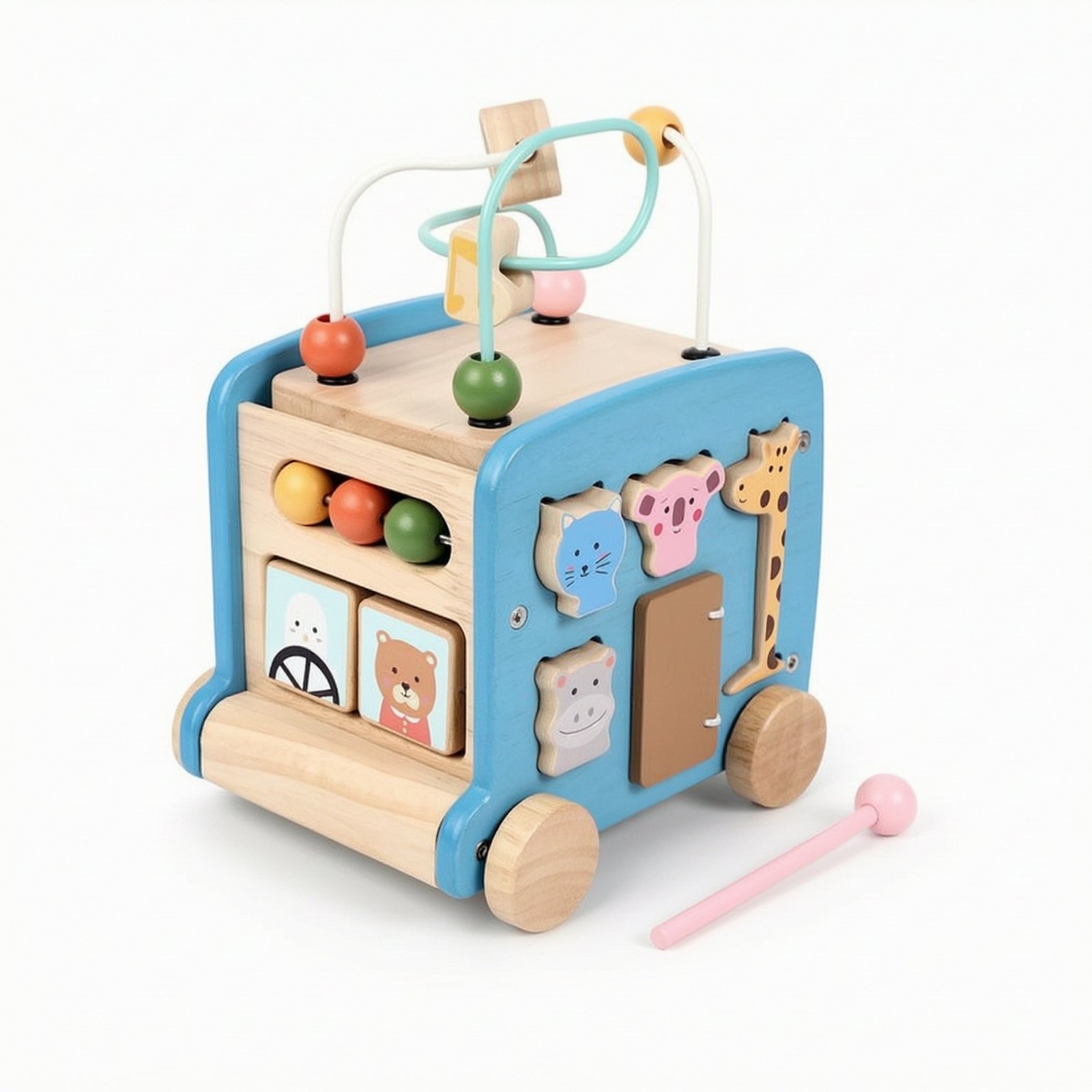 Wooden Activity Cart