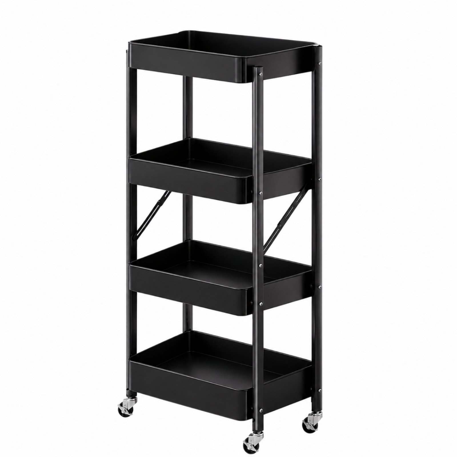 Foldable Rolling Storage Cart