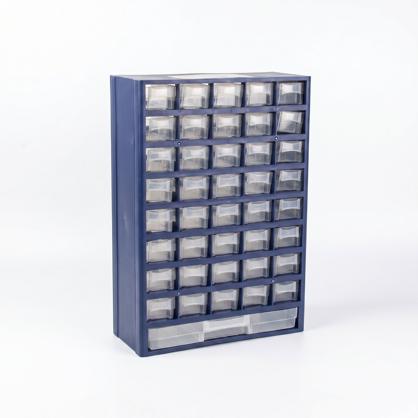 41 Drawer Clear Cabinet