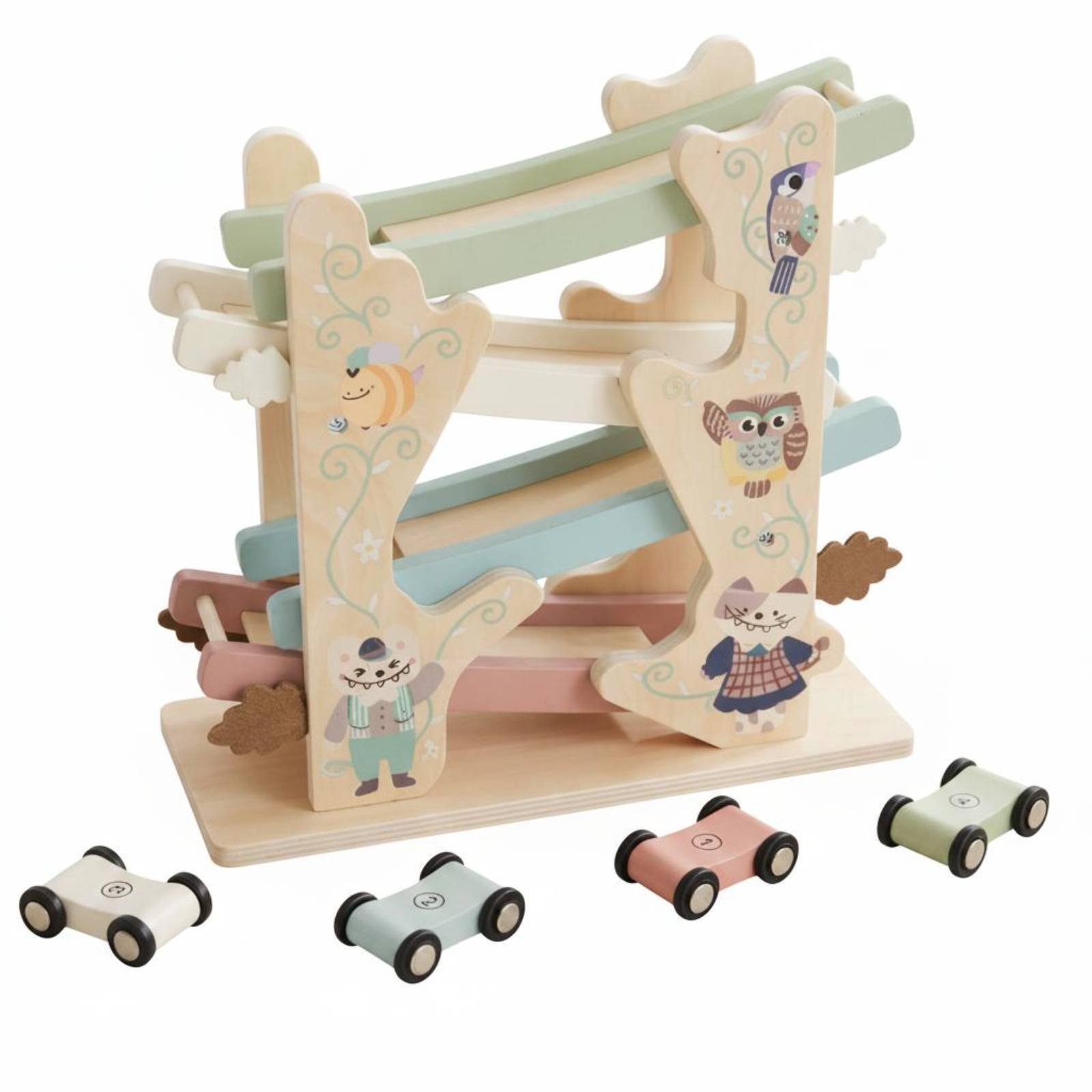 Wooden Car Ramp Racer