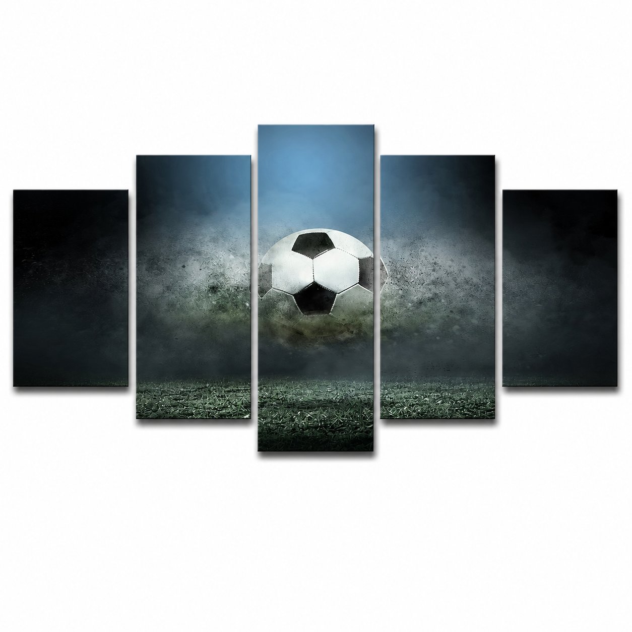 5 Piece Soccer Wall Art