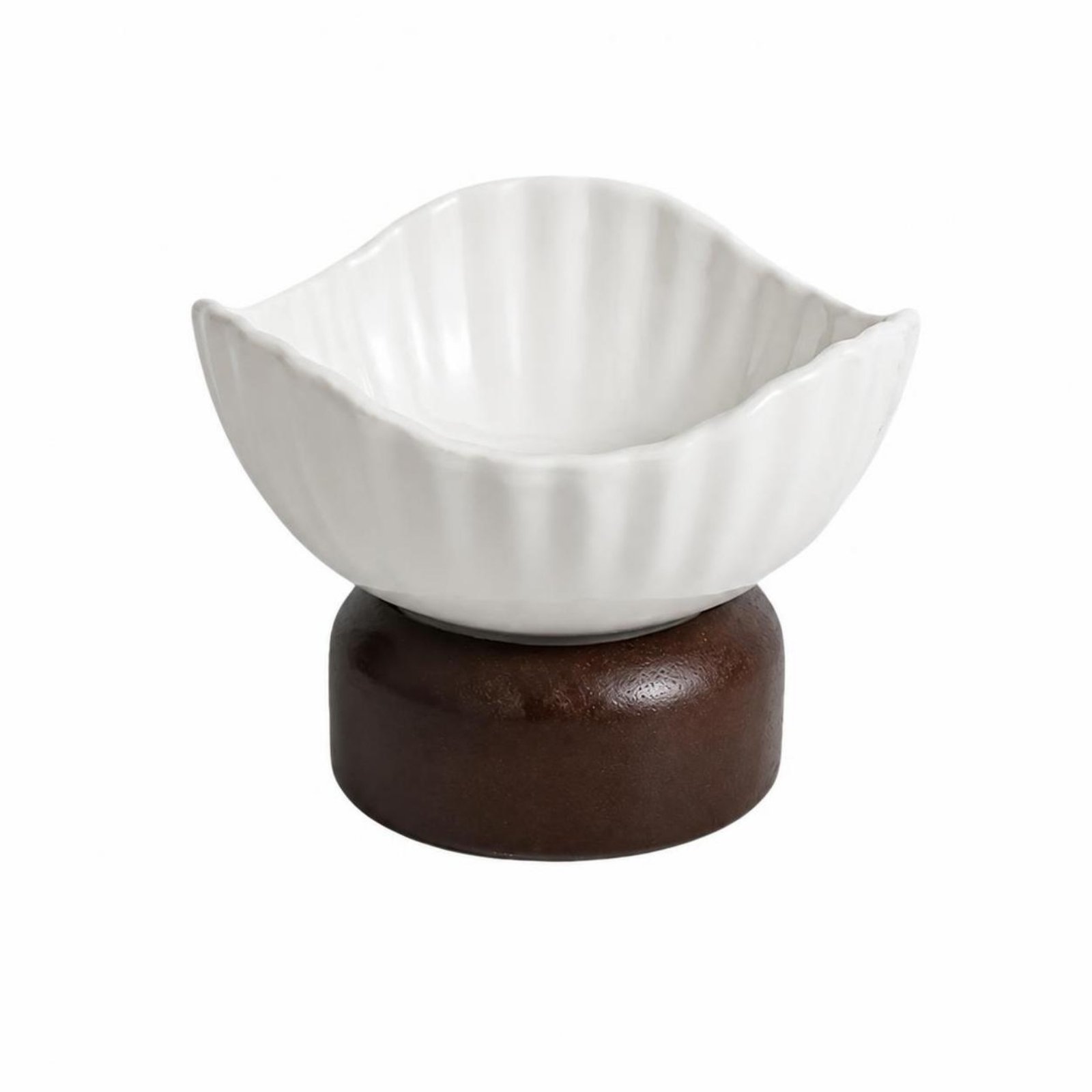 Ceramic Pedestal Fruit Bowl