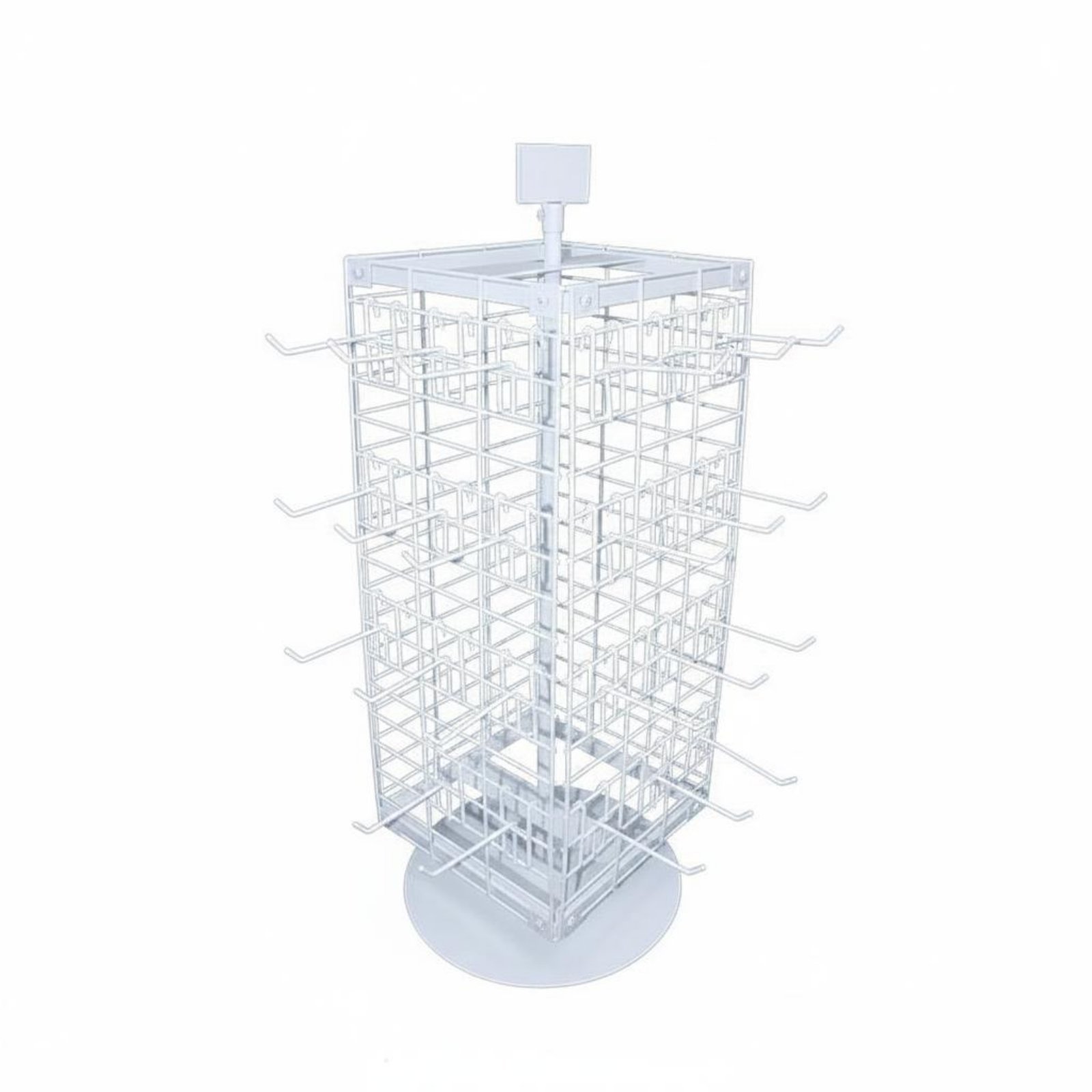 Rotating 4-Sided Display Rack