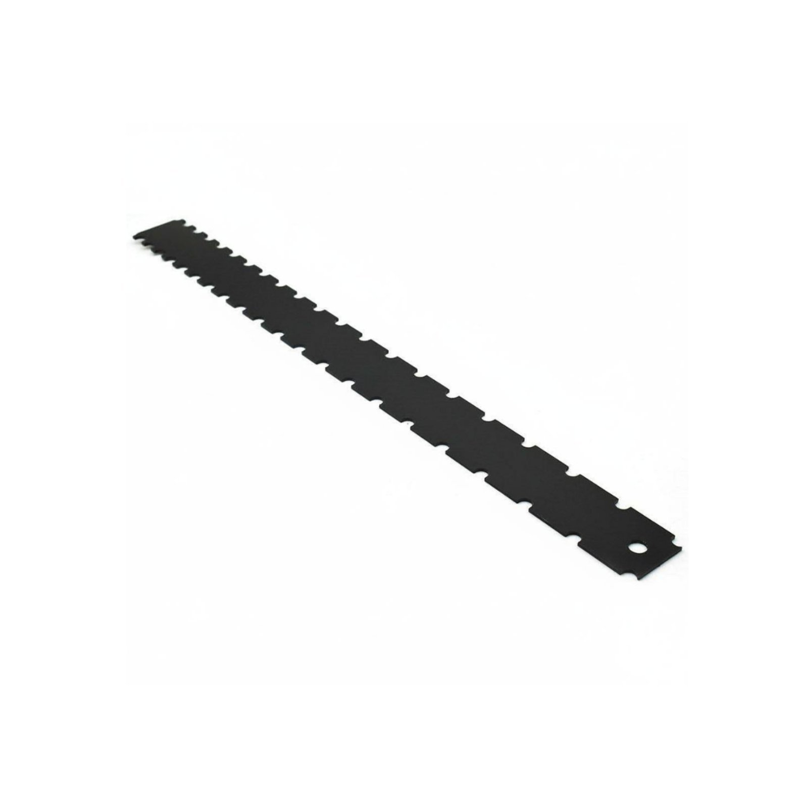 Stainless Steel Notched Straight Edge