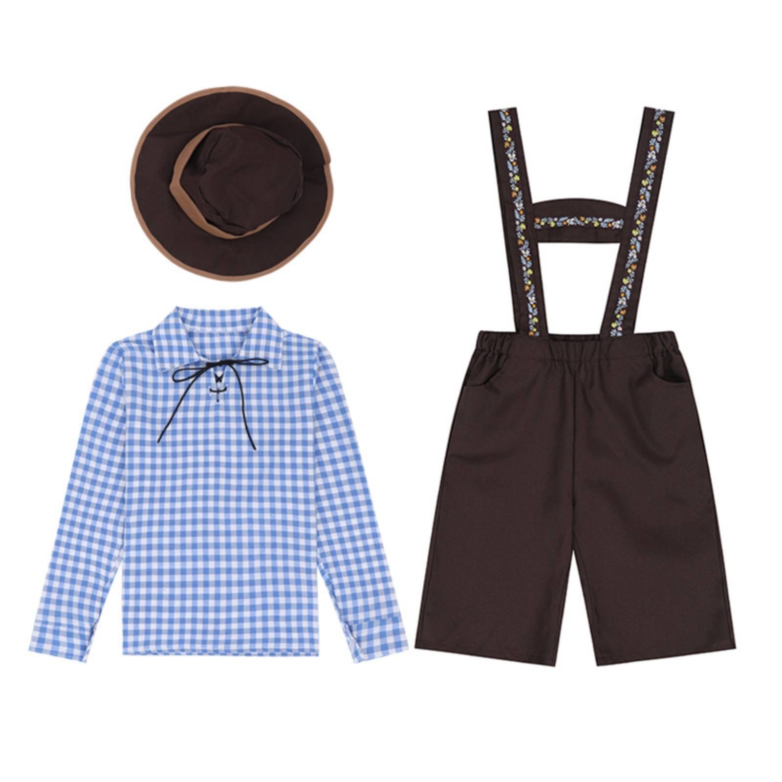 Suede-Like Lederhosen Costume