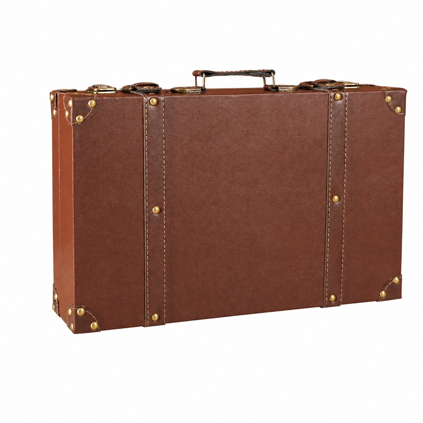 Wooden Storage Trunk – Brown