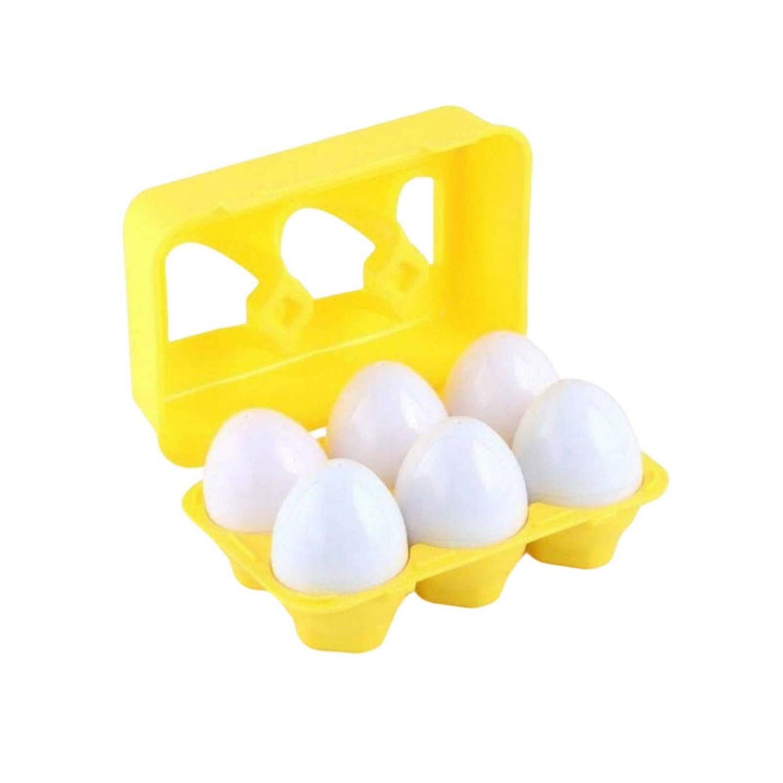 6-Piece Shape Matching Eggs