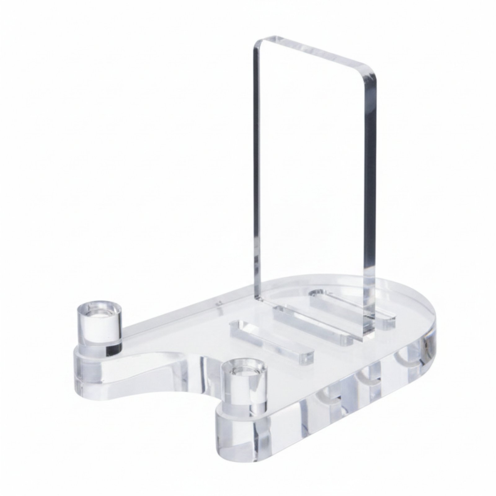Clear Acrylic Plate Display Stand